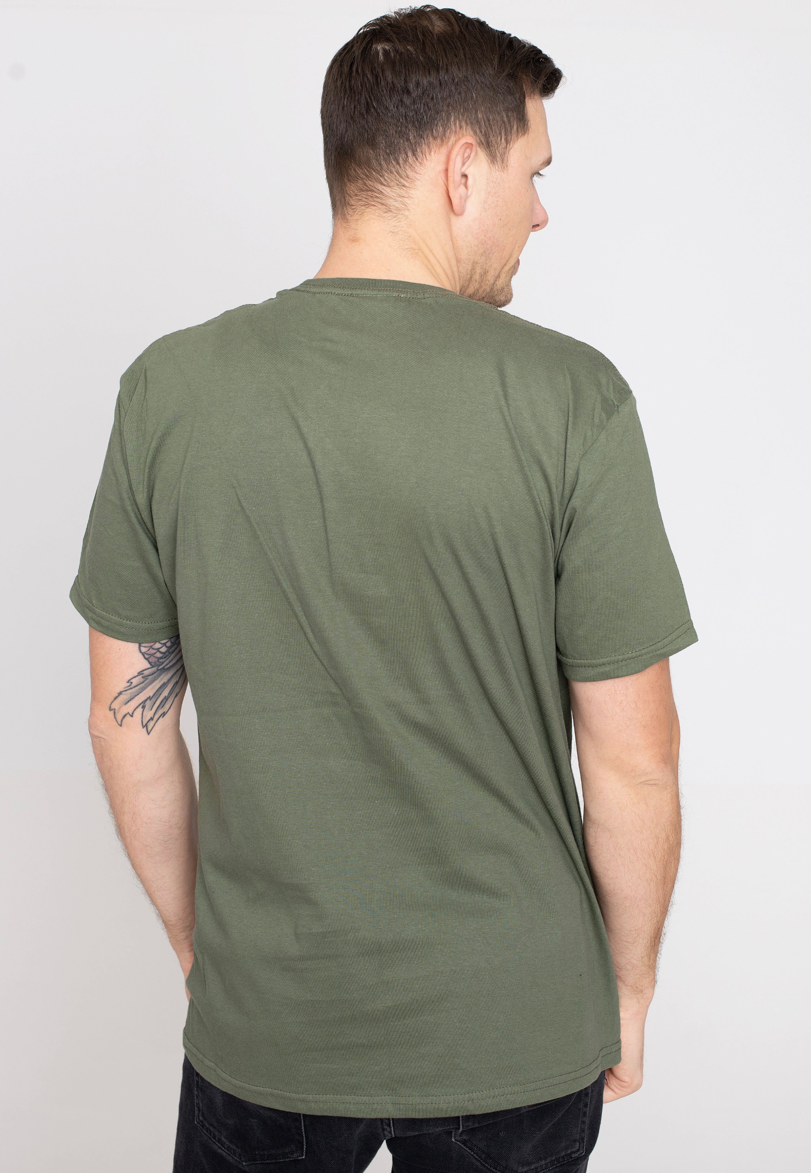 Atticus - Brand Logo Green - T-Shirt | Men-Image