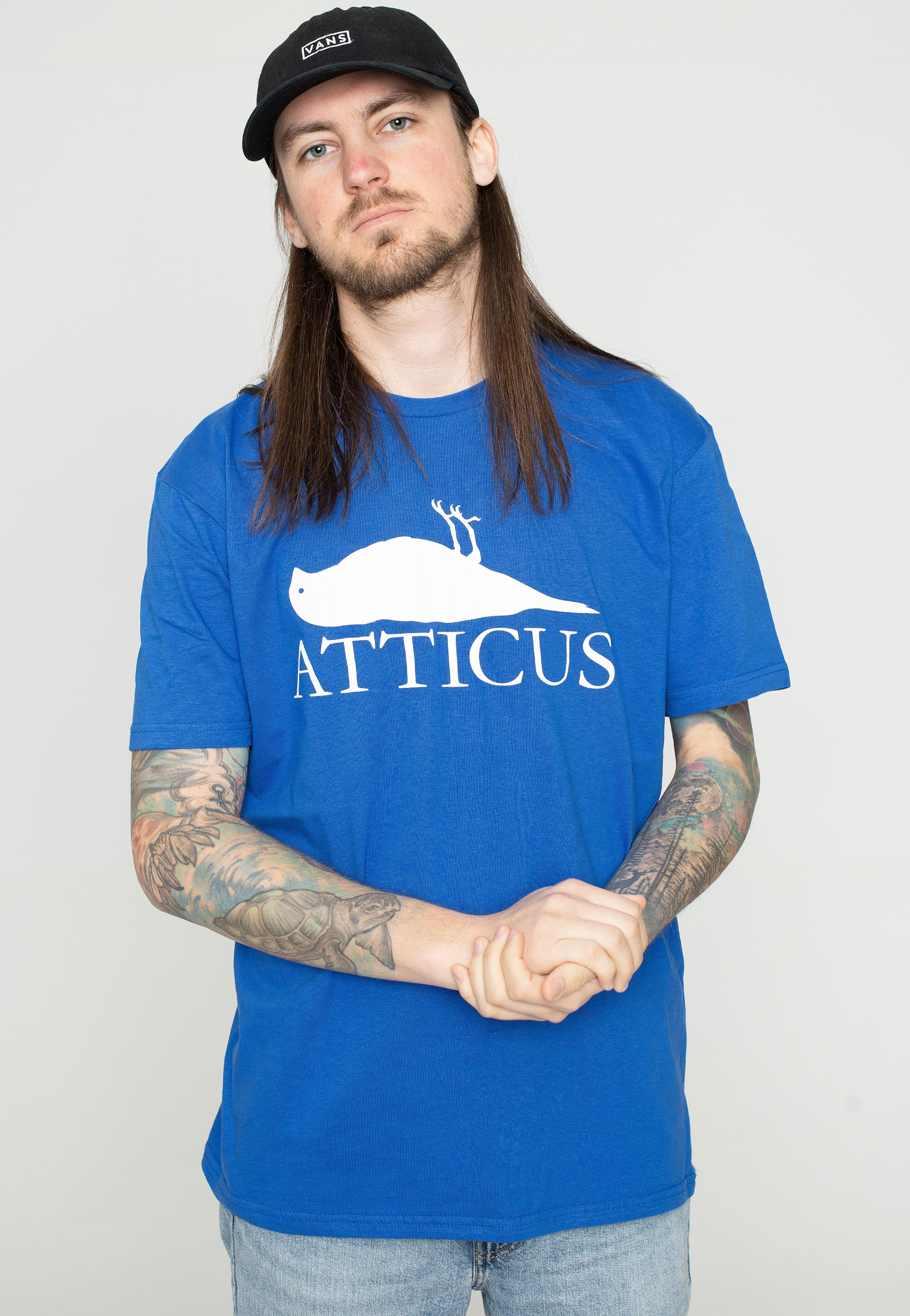 Atticus - Brand Logo Royal - T-Shirt | Men-Image