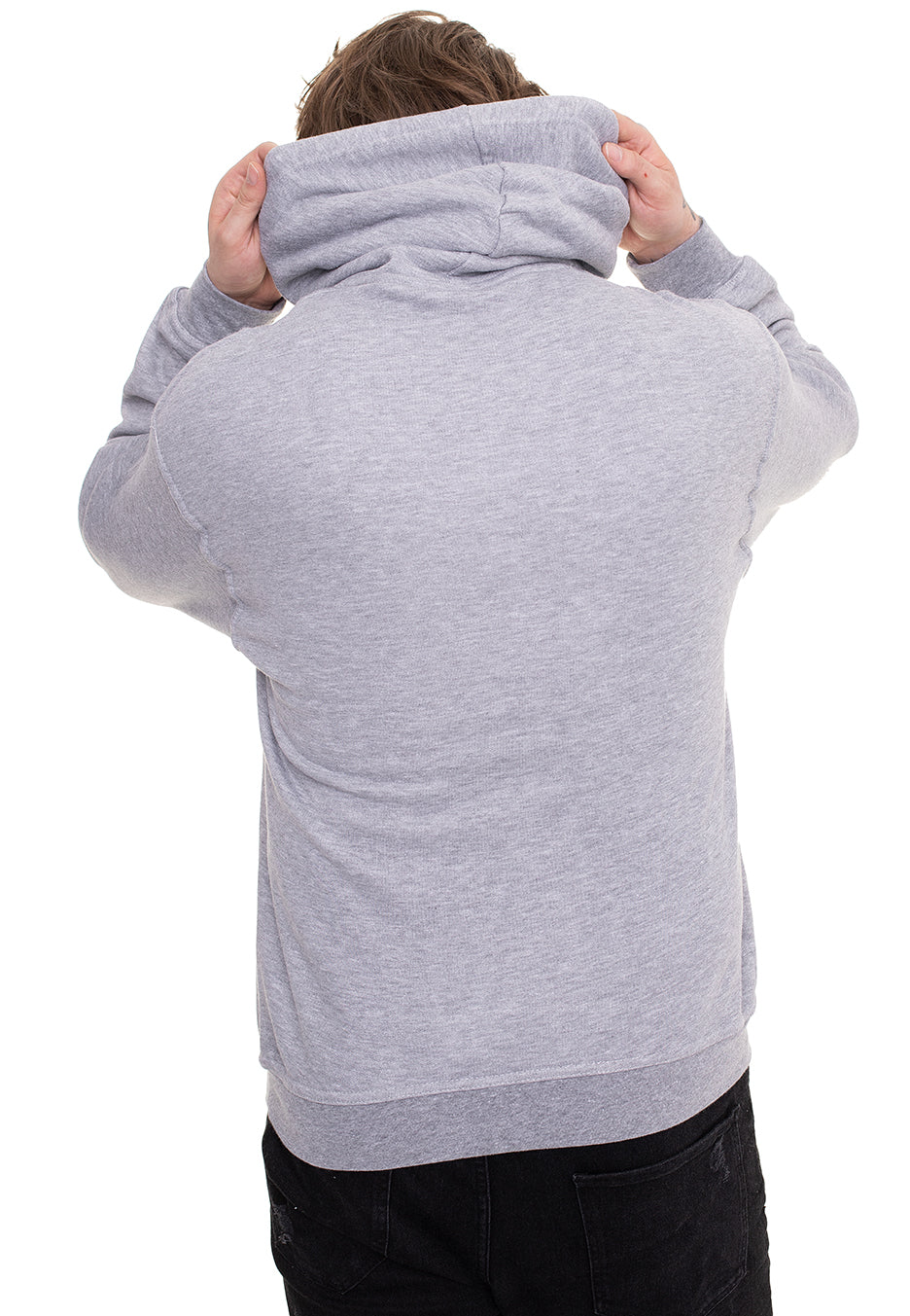 Atticus - Brand Logo Heather Grey - Hoodie | Men-Image