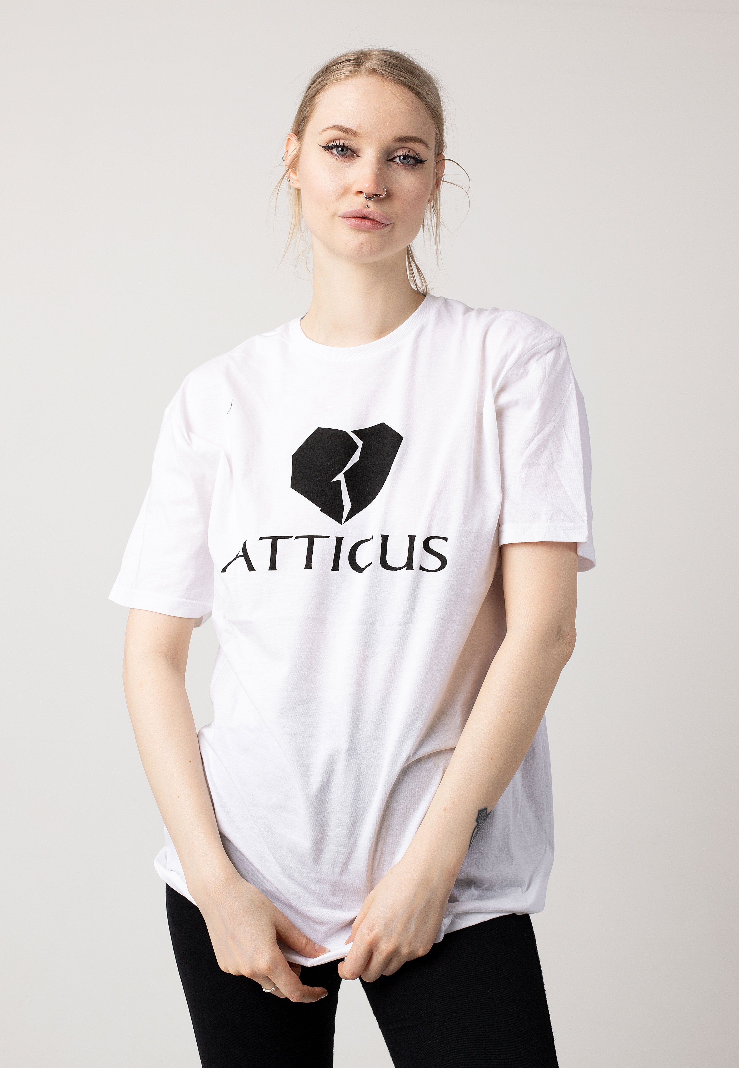 Atticus - Broken Heart White - T-Shirt | Women-Image