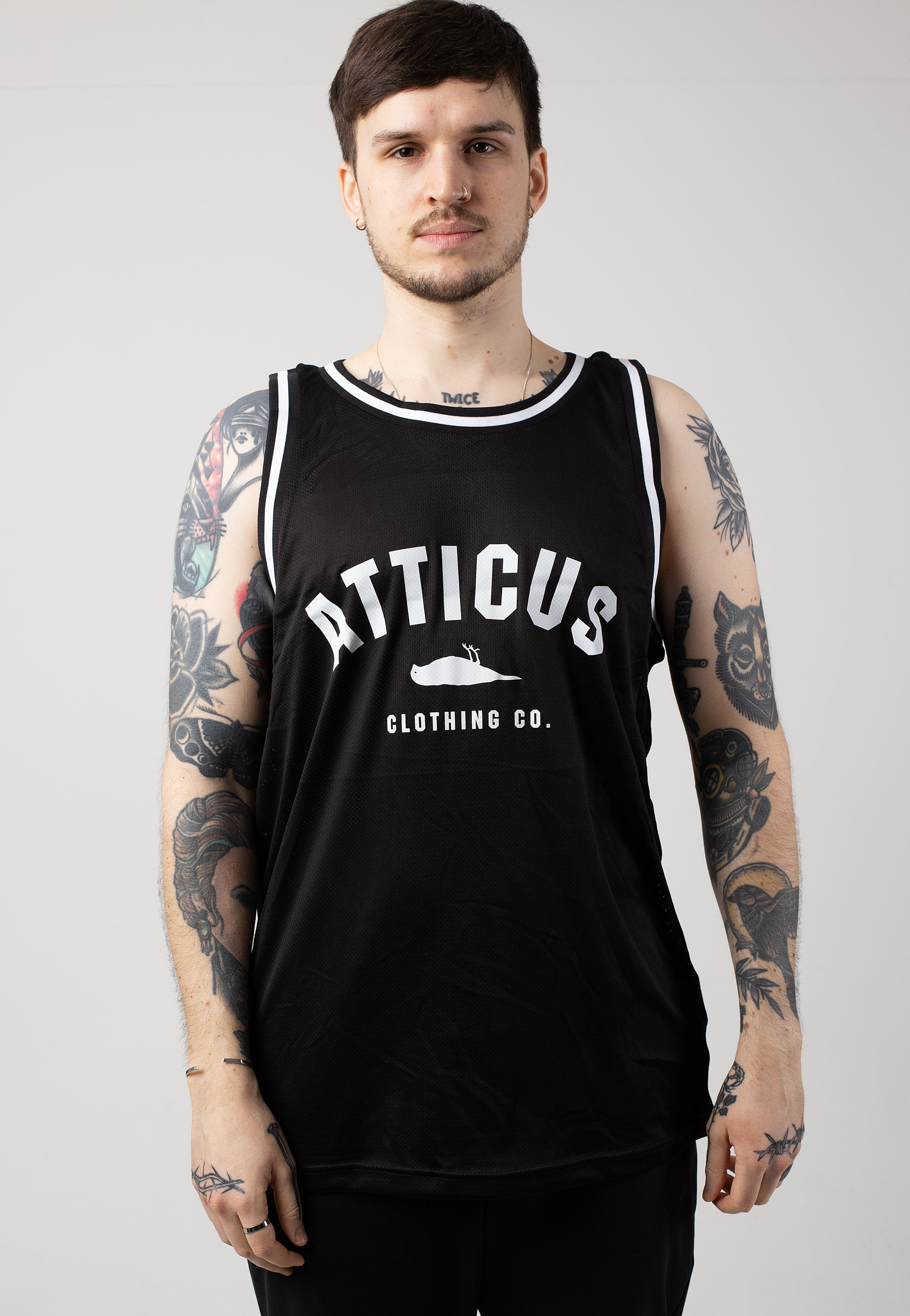 Atticus - Climax Mesh Black - Tank | Men-Image