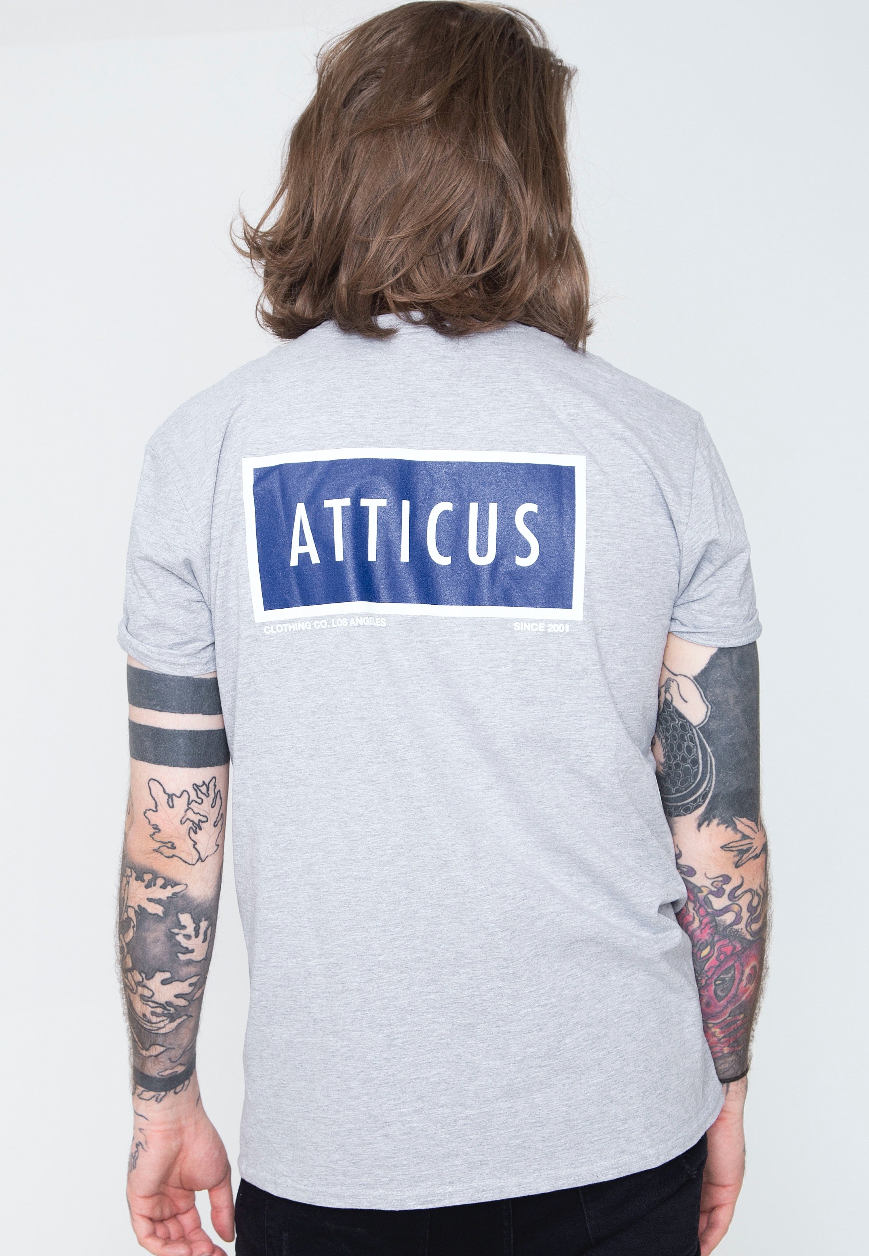 Atticus - Display Heather Grey - T-Shirt | Men-Image