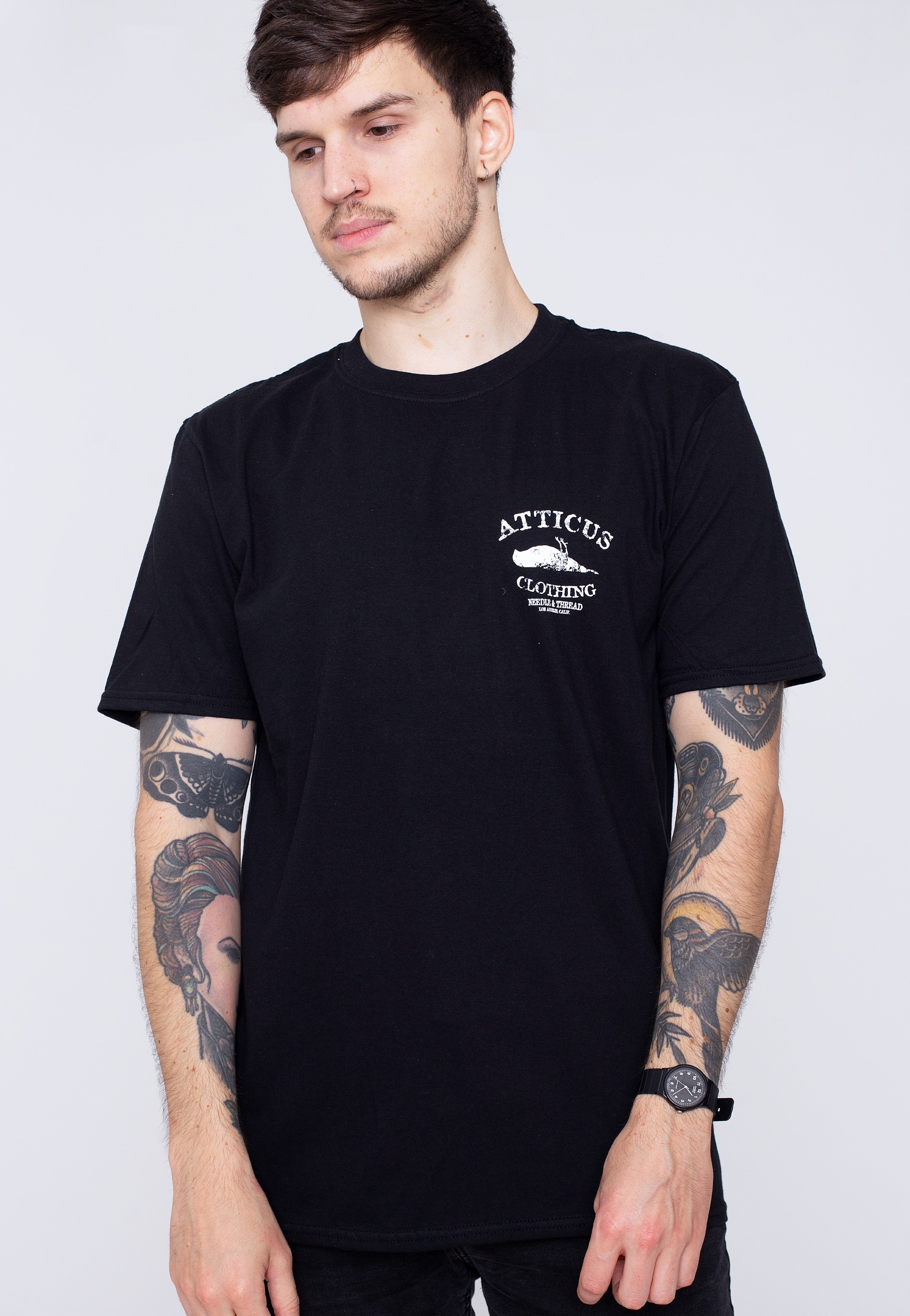 Atticus - Distinction Black - T-Shirt | Men-Image