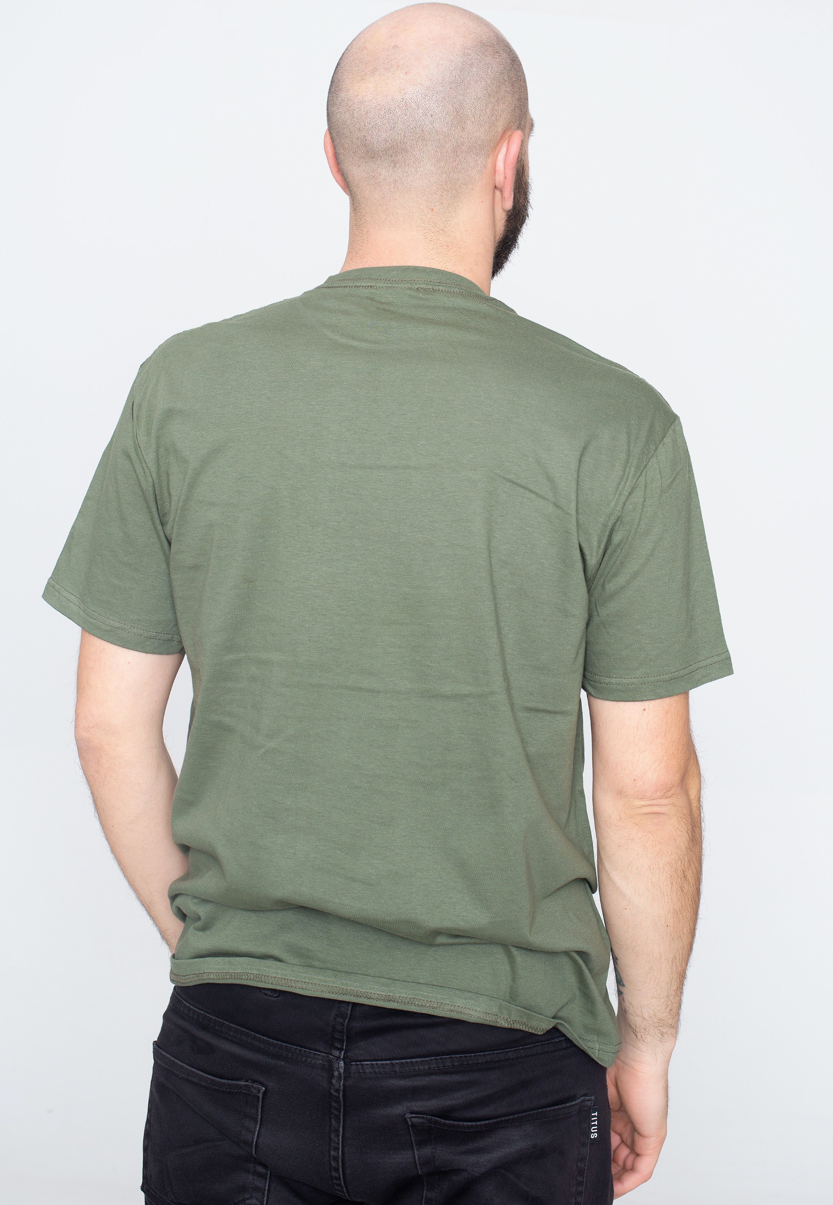 Atticus - Distinction Military Green - T-Shirt | Men-Image