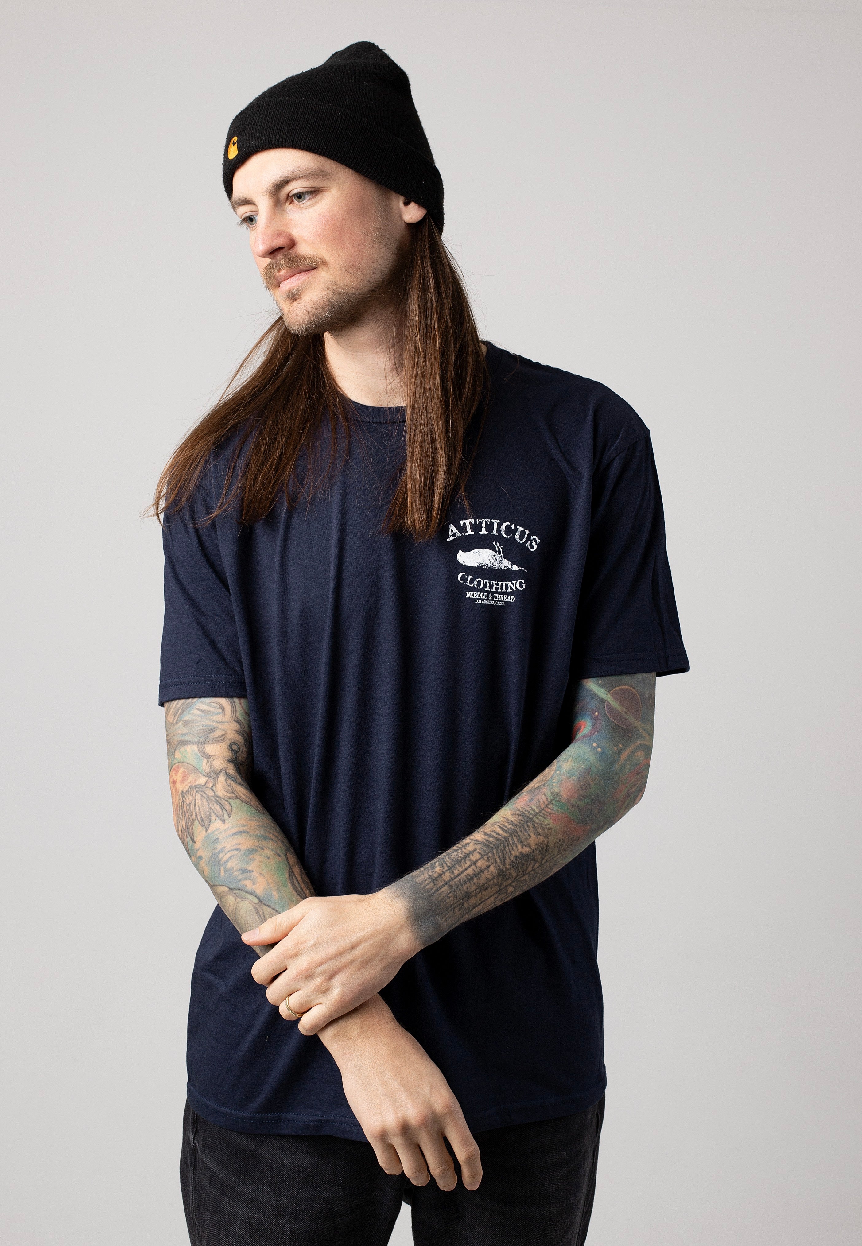 Atticus - Distinction Navy - T-Shirt | Men-Image