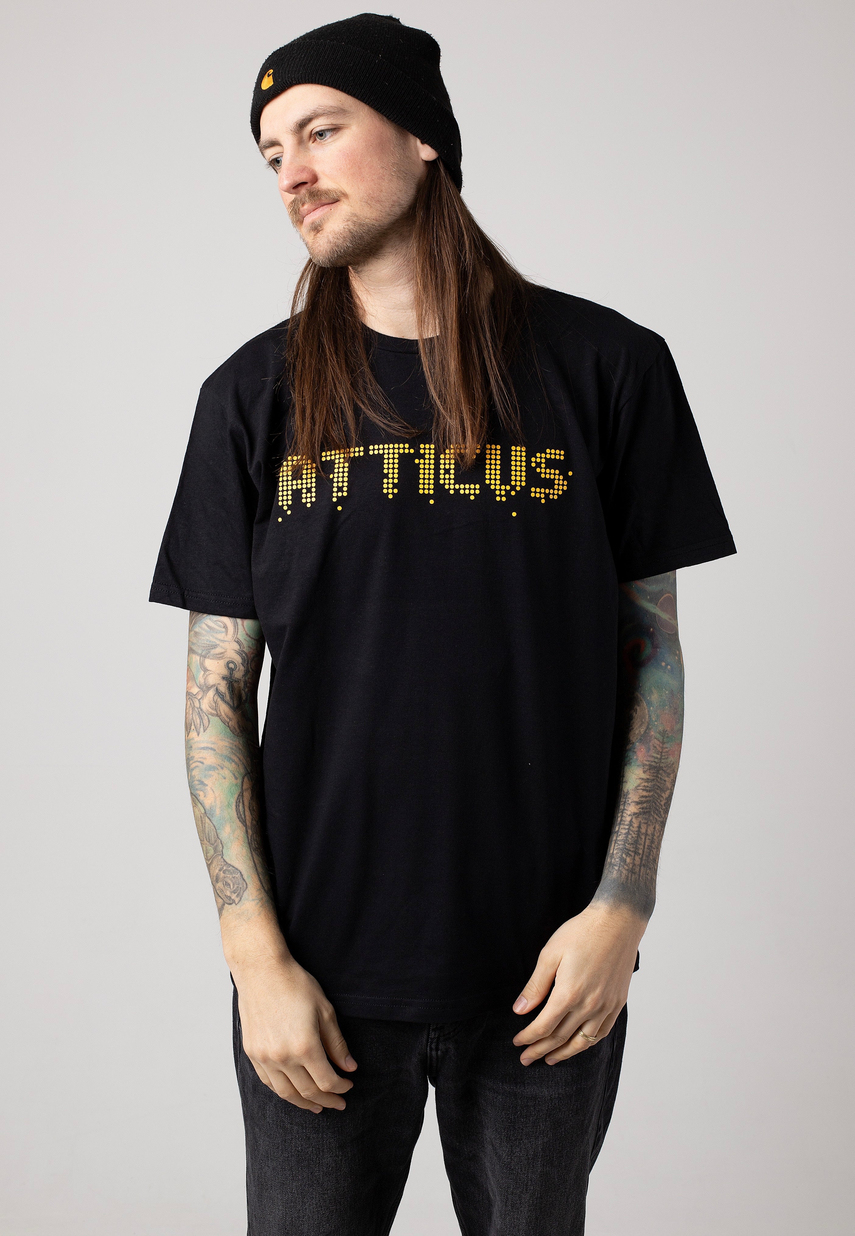 Atticus - Dots Black - T-Shirt | Men-Image