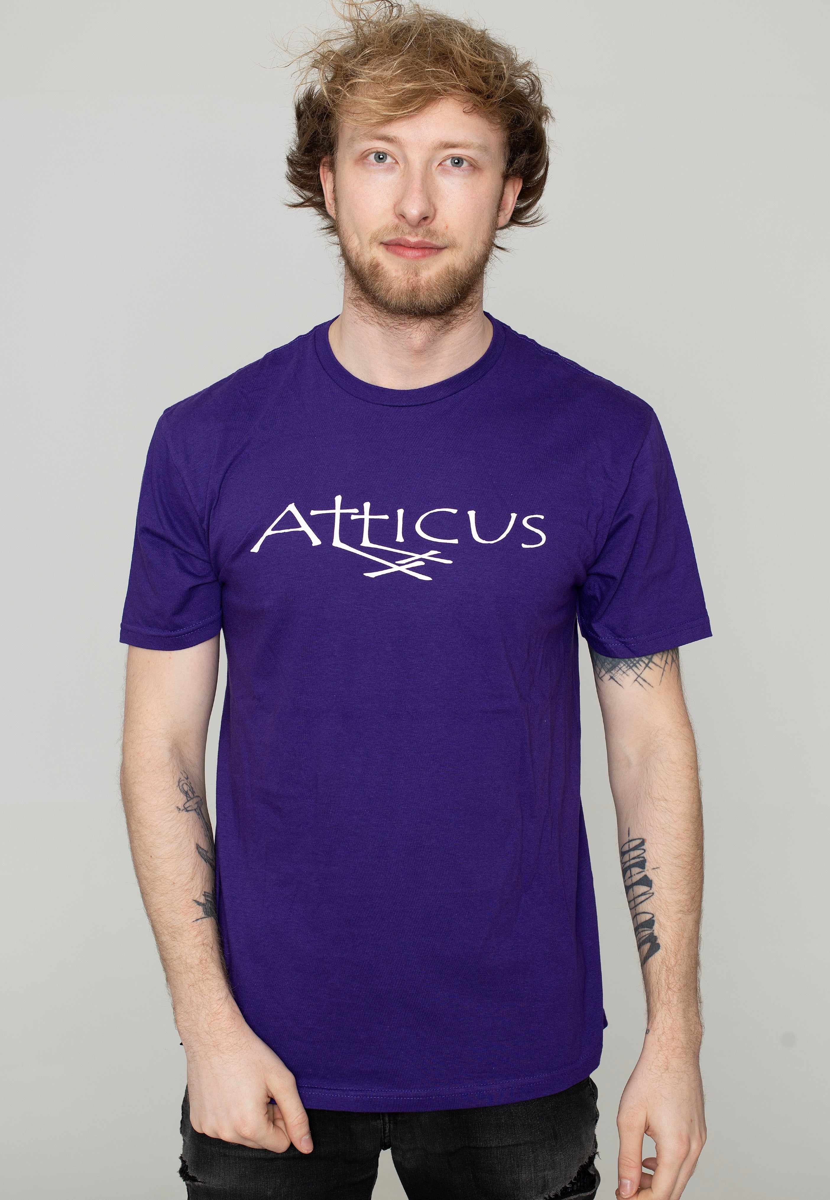 Atticus - Doublecross Purple - T-Shirt | Men-Image