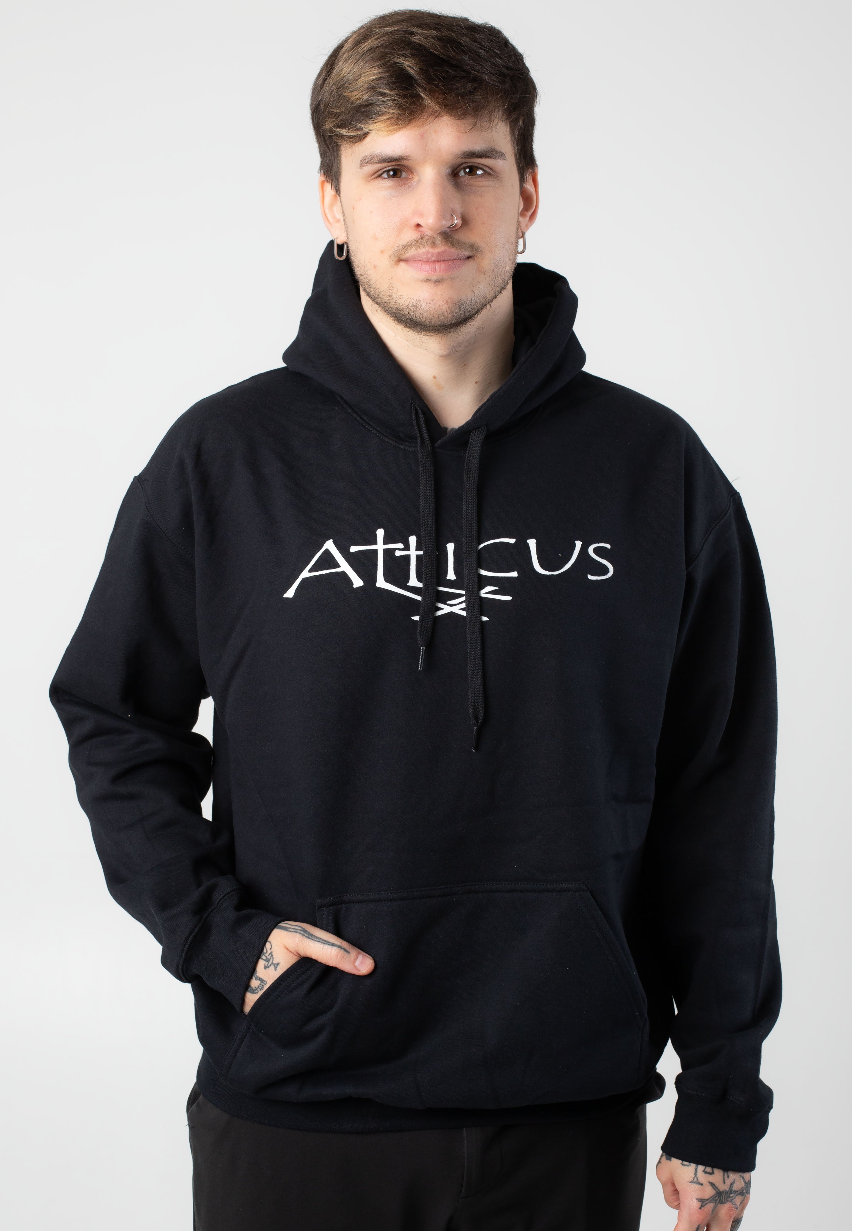 Atticus - Doublecross Black - Hoodie | Men-Image