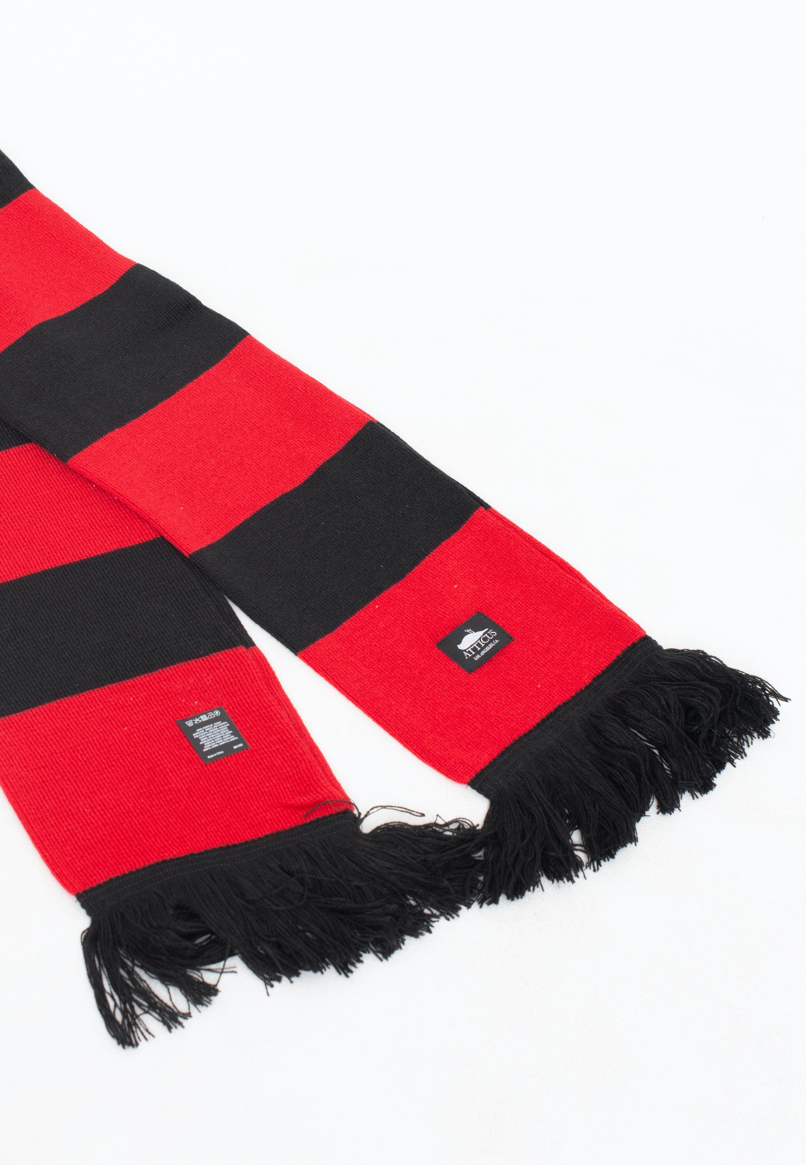 Atticus - Huston Black/Red - Scarf | Neutral-Image