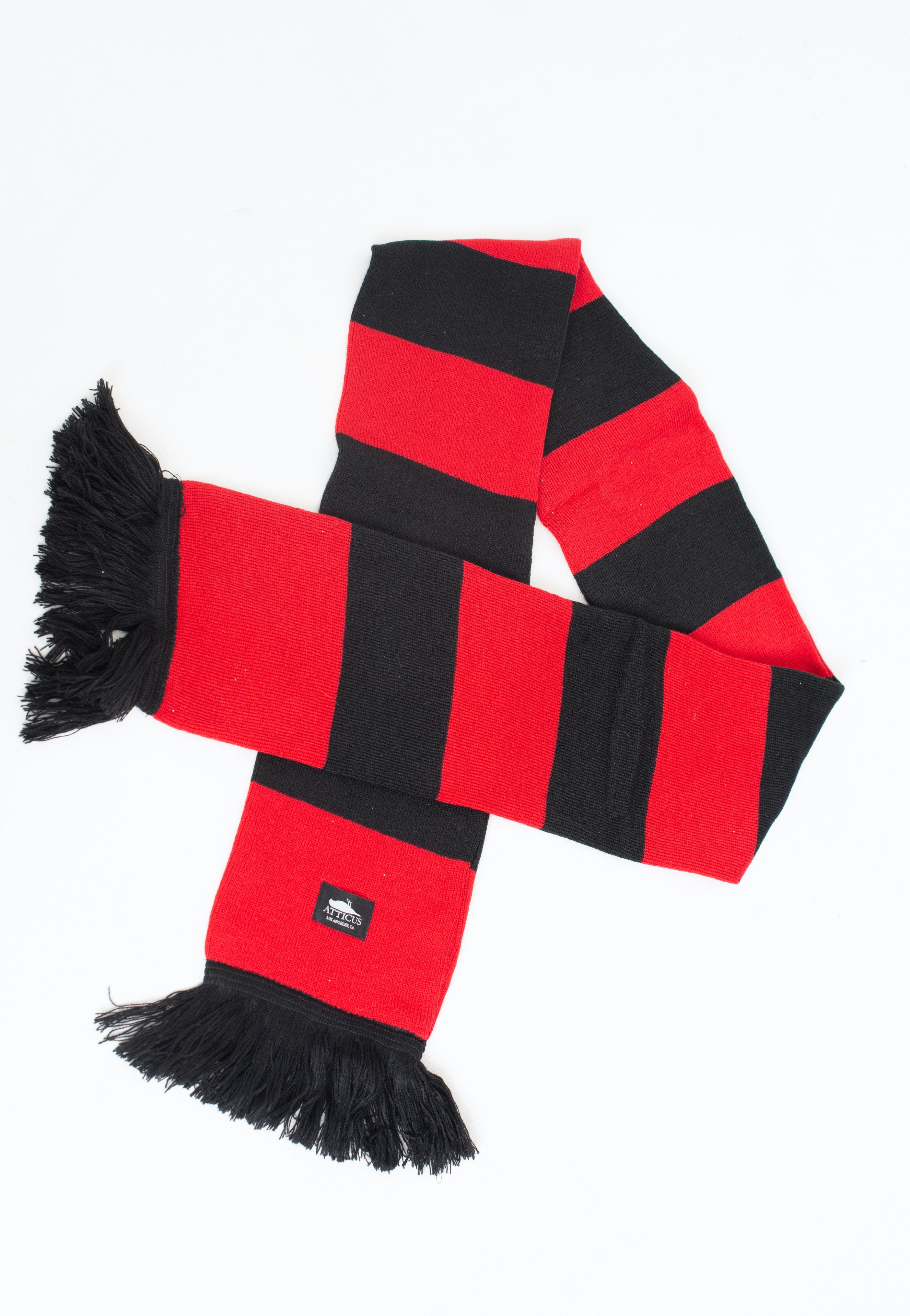 Atticus - Huston Black/Red - Scarf | Neutral-Image