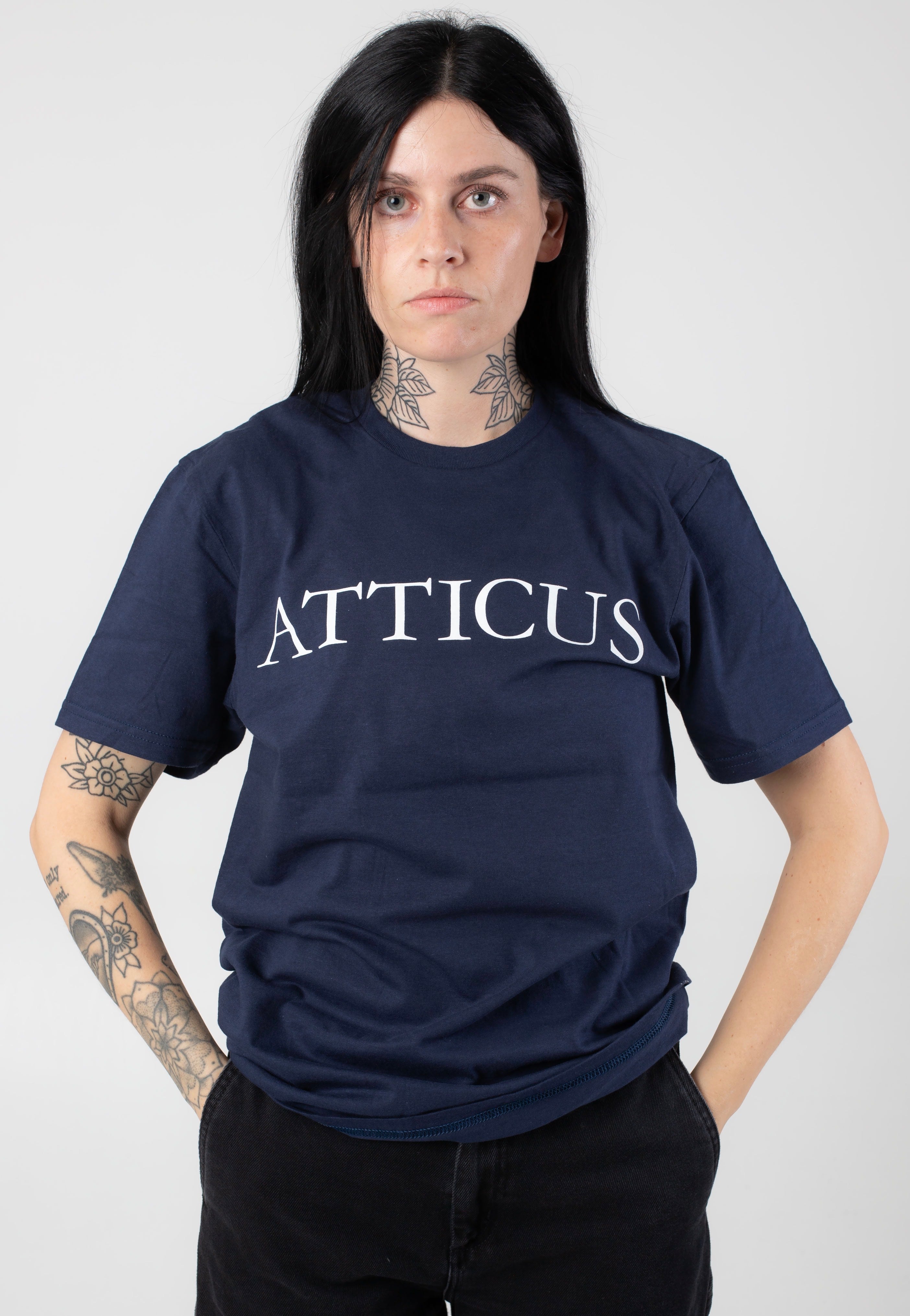 Atticus - Logo Navy - T-Shirt | Women-Image