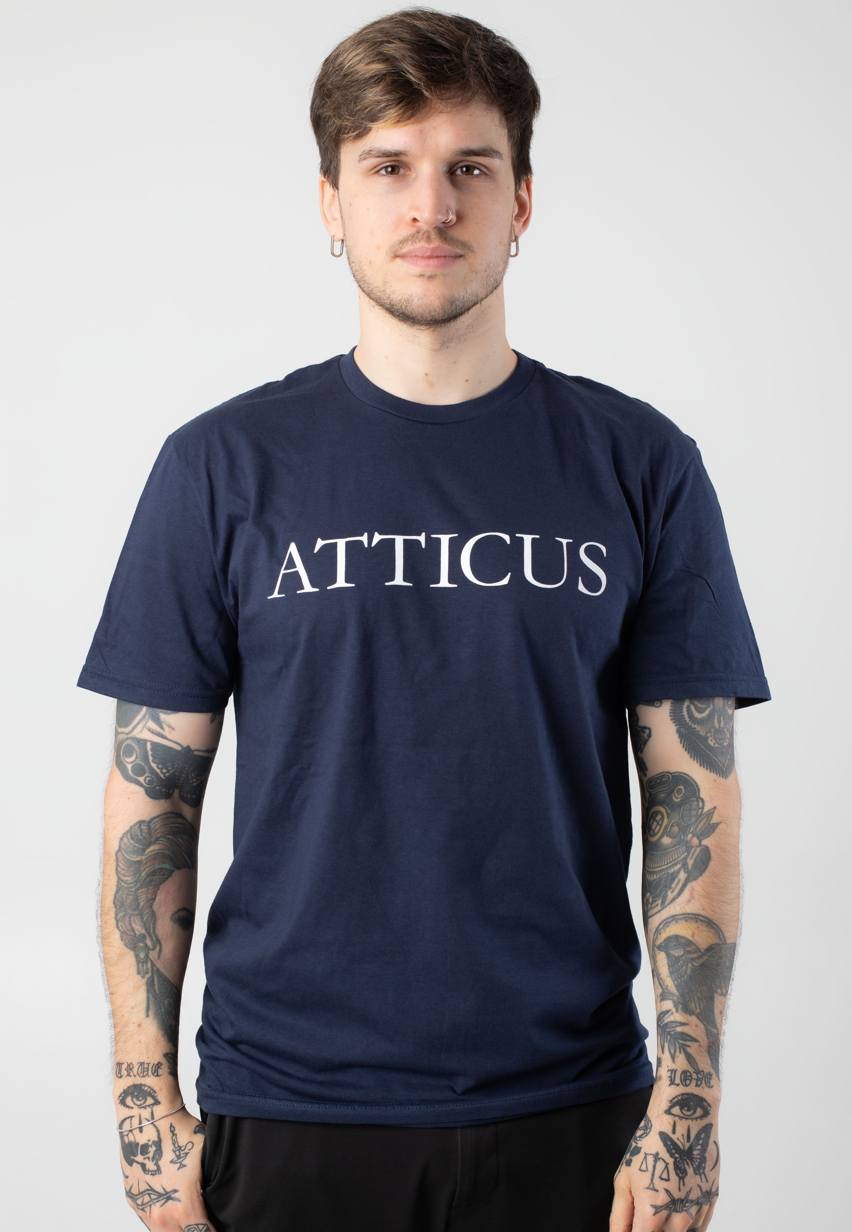 Atticus - Logo Navy - T-Shirt | Men-Image