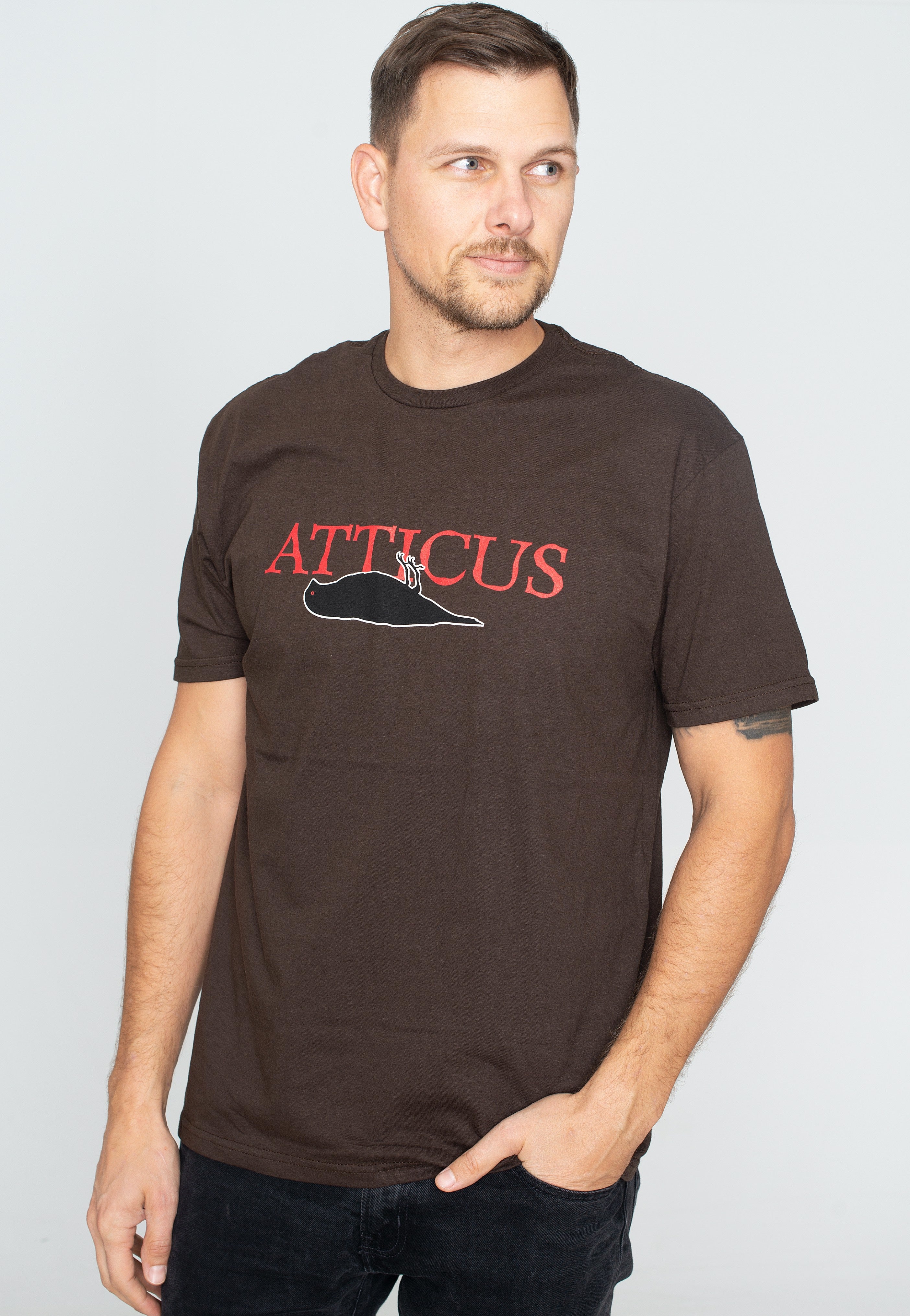 Atticus - New Dead Bird Dark Chocolate - T-Shirt | Men-Image