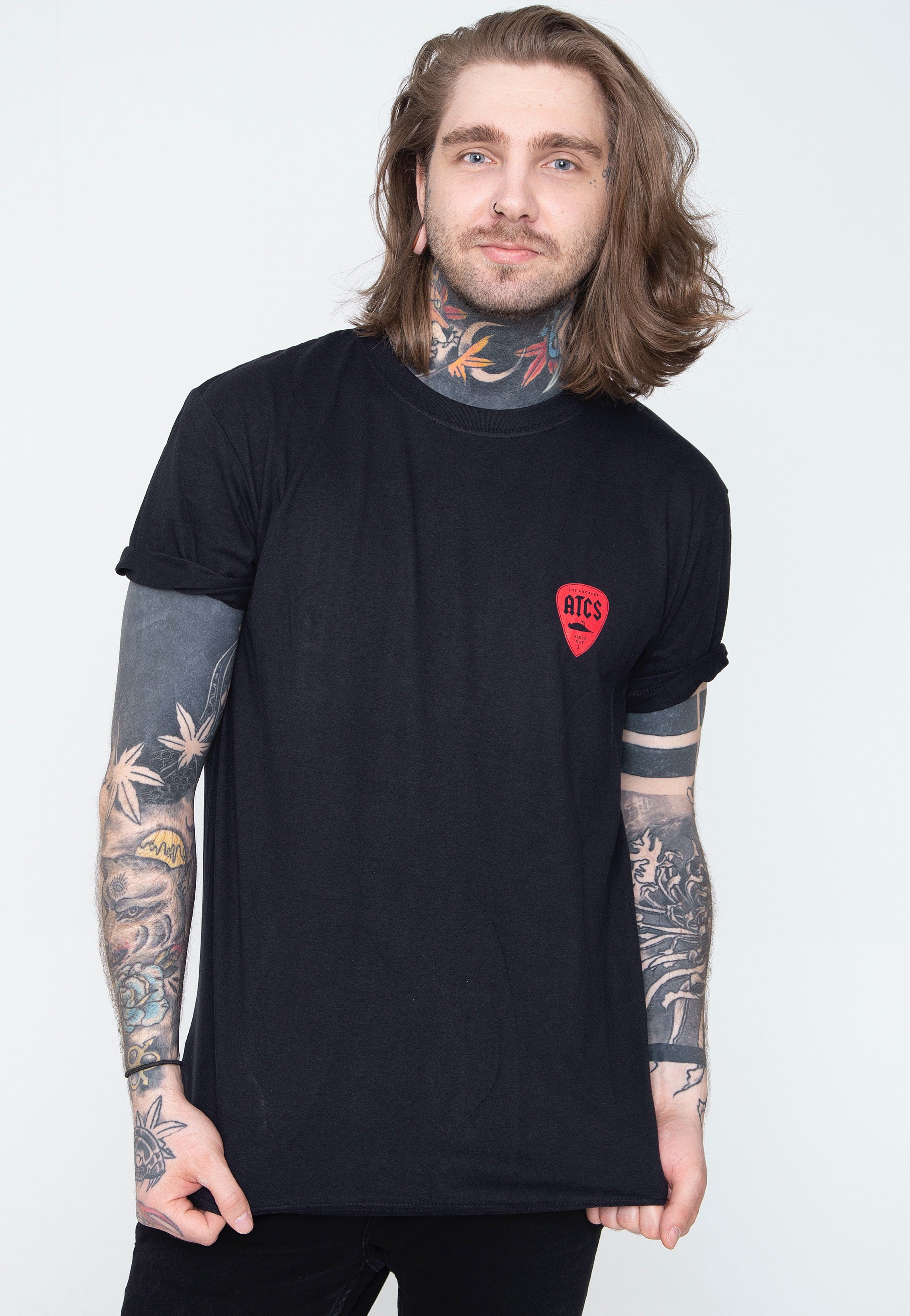 Atticus - Plectrum Black - T-Shirt | Men-Image