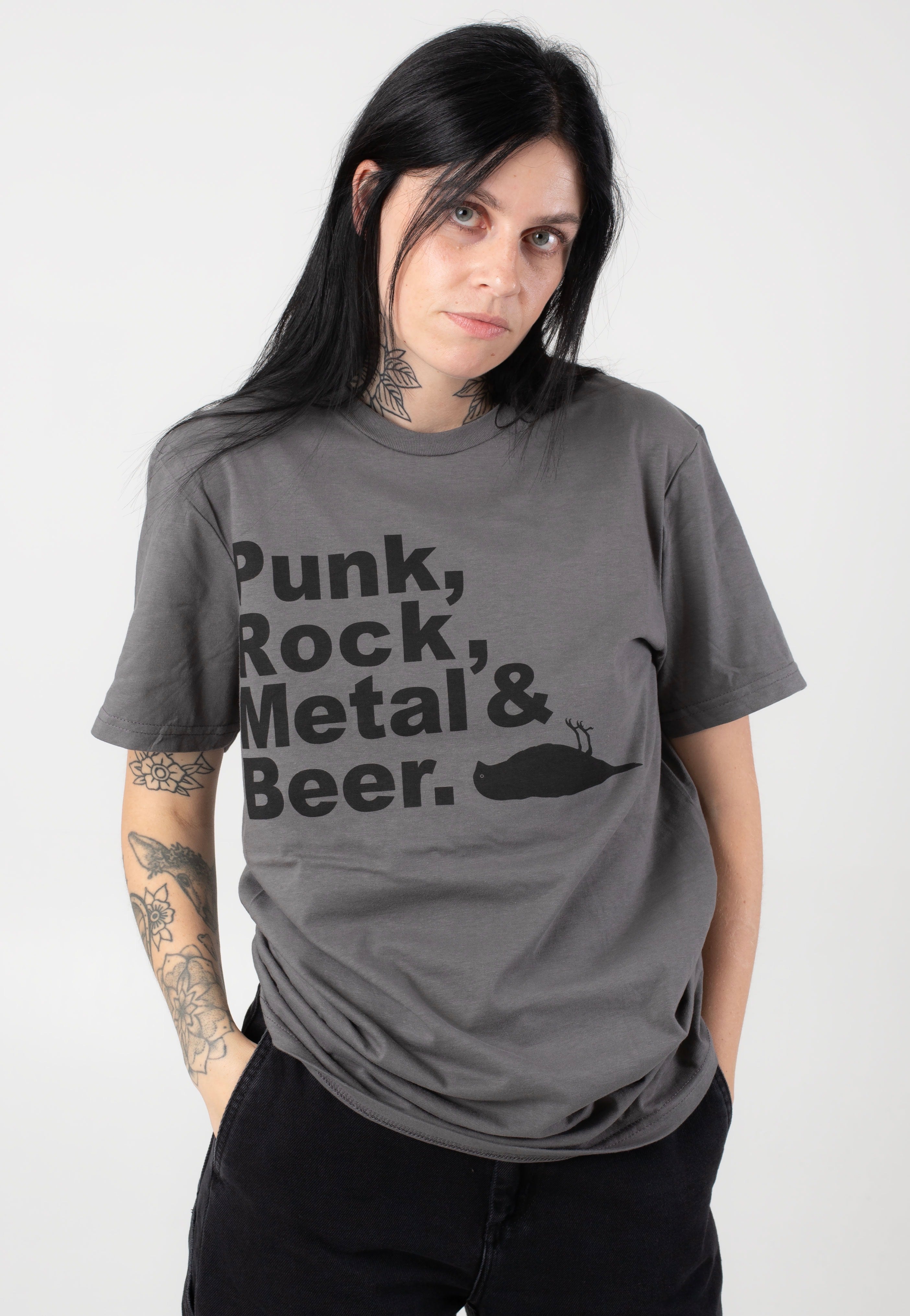 Atticus - PRMB Charcoal - T-Shirt | Women-Image