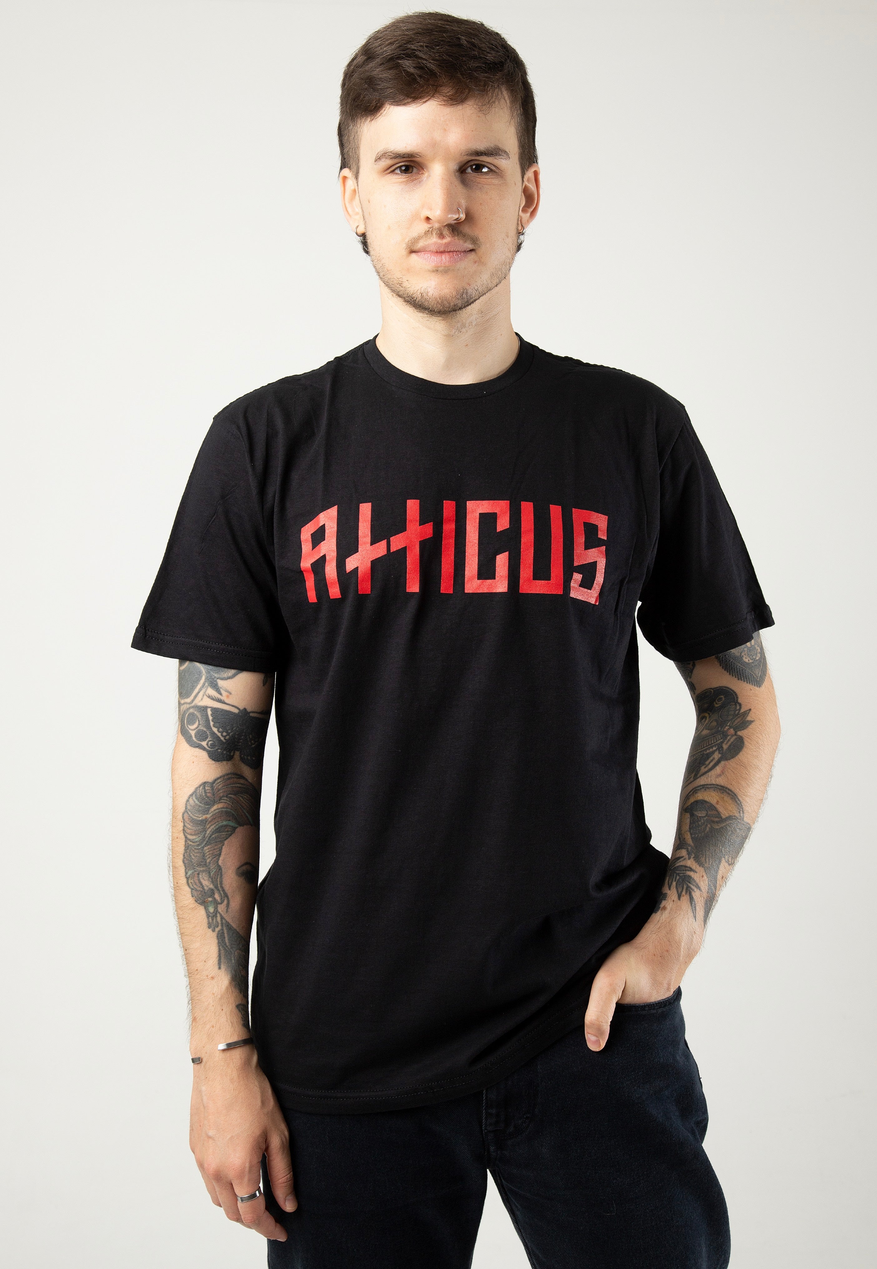 Atticus - Slant Black - T-Shirt | Men-Image