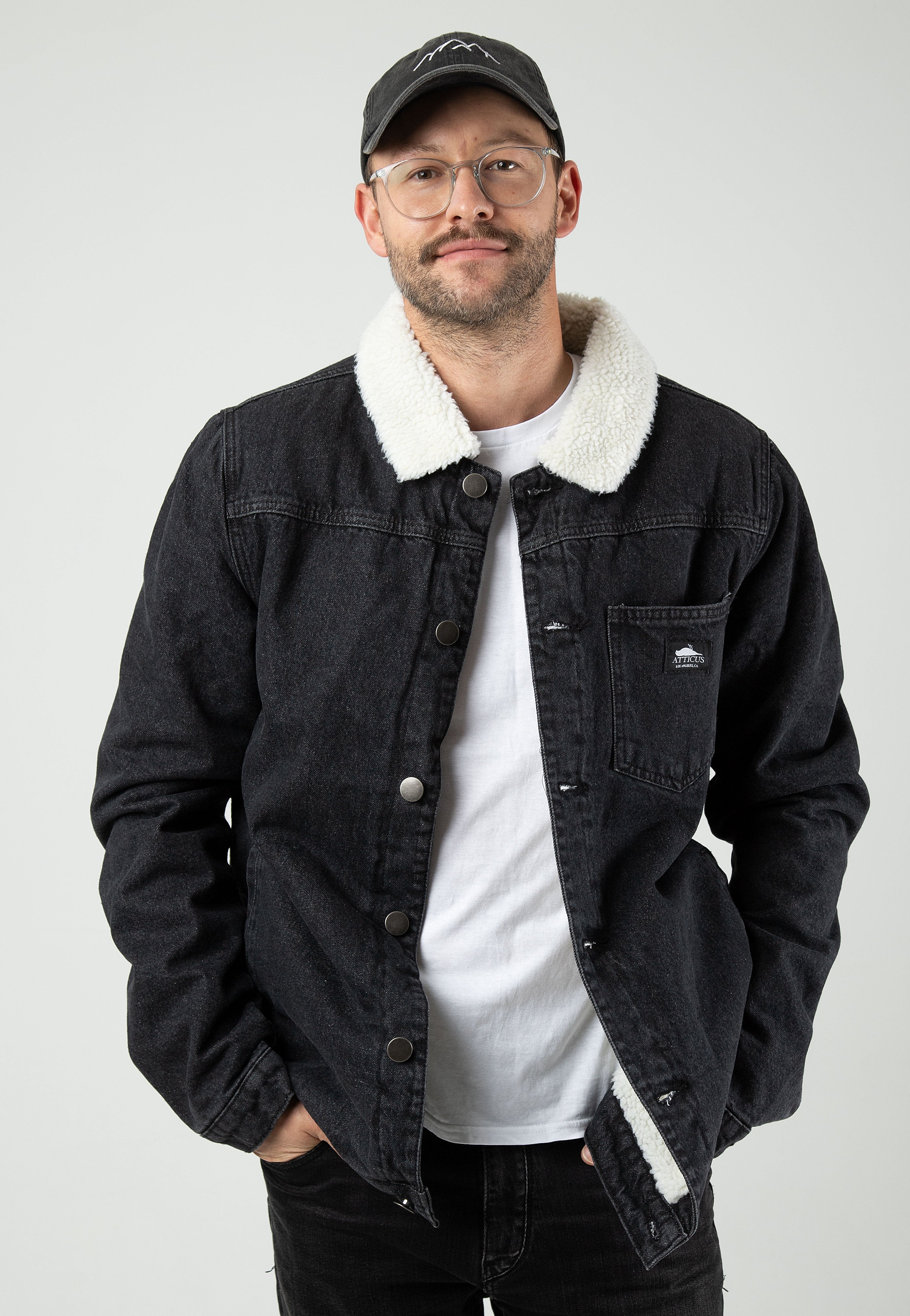 Atticus - Small Town Denim Black - Jacket | Men-Image