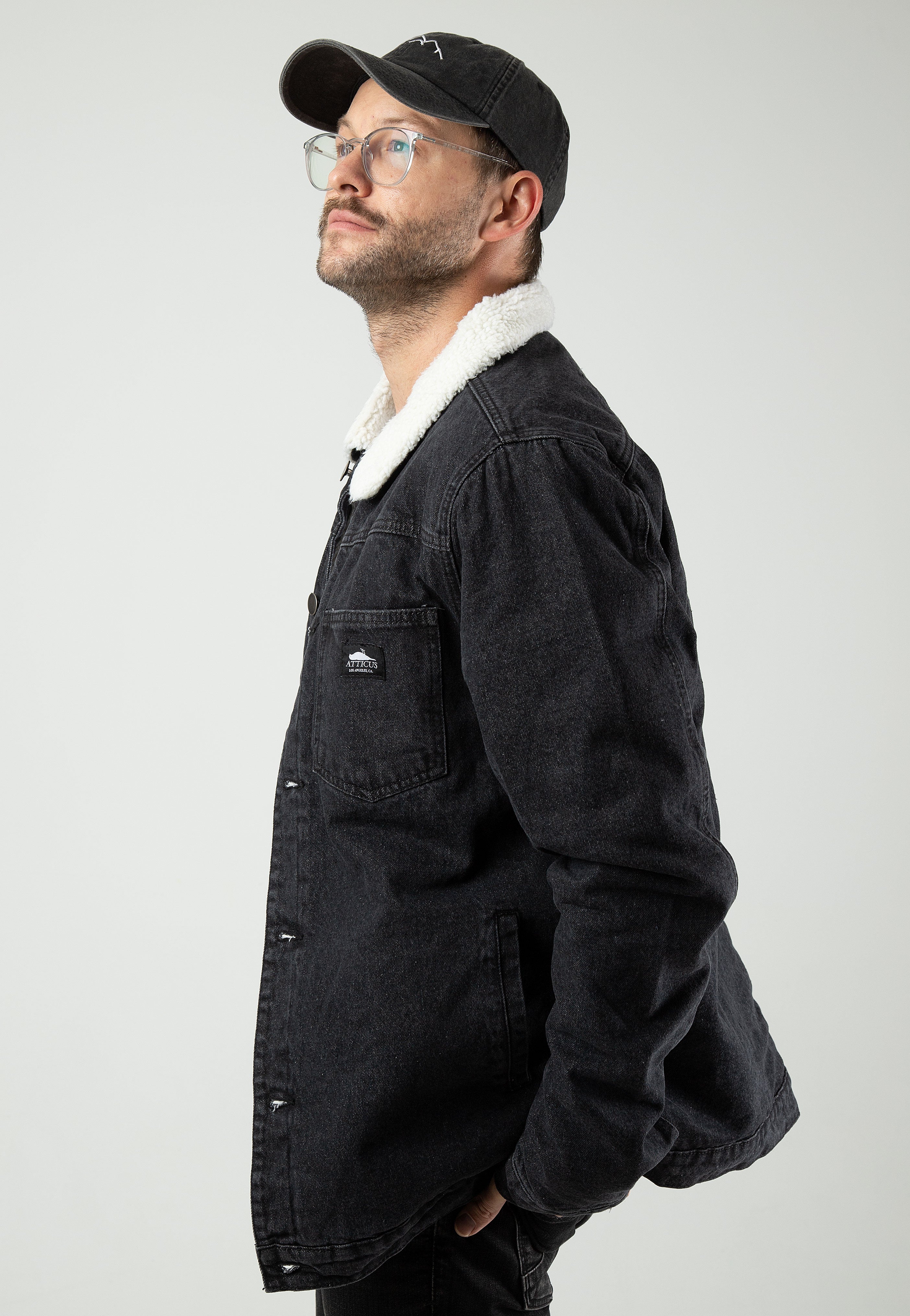 Atticus - Small Town Denim Black - Jacket | Men-Image