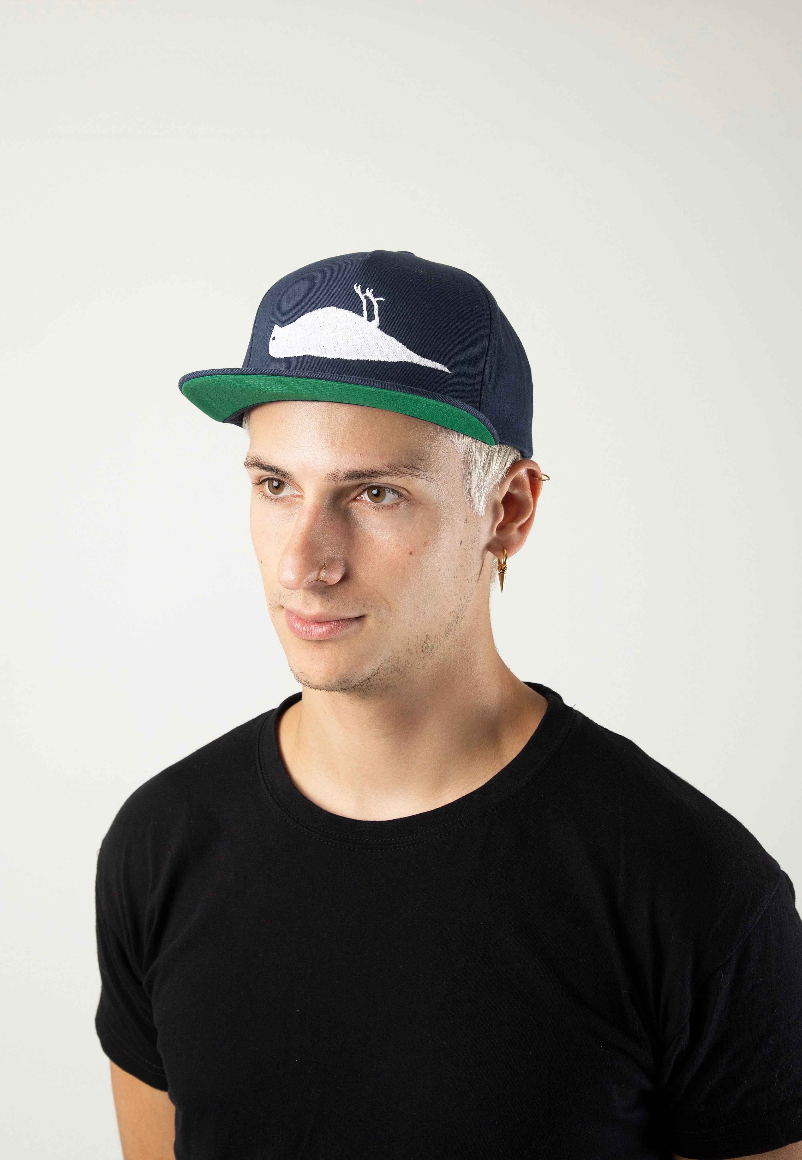 Atticus - Solid Bird Navy - Cap | Neutral-Image