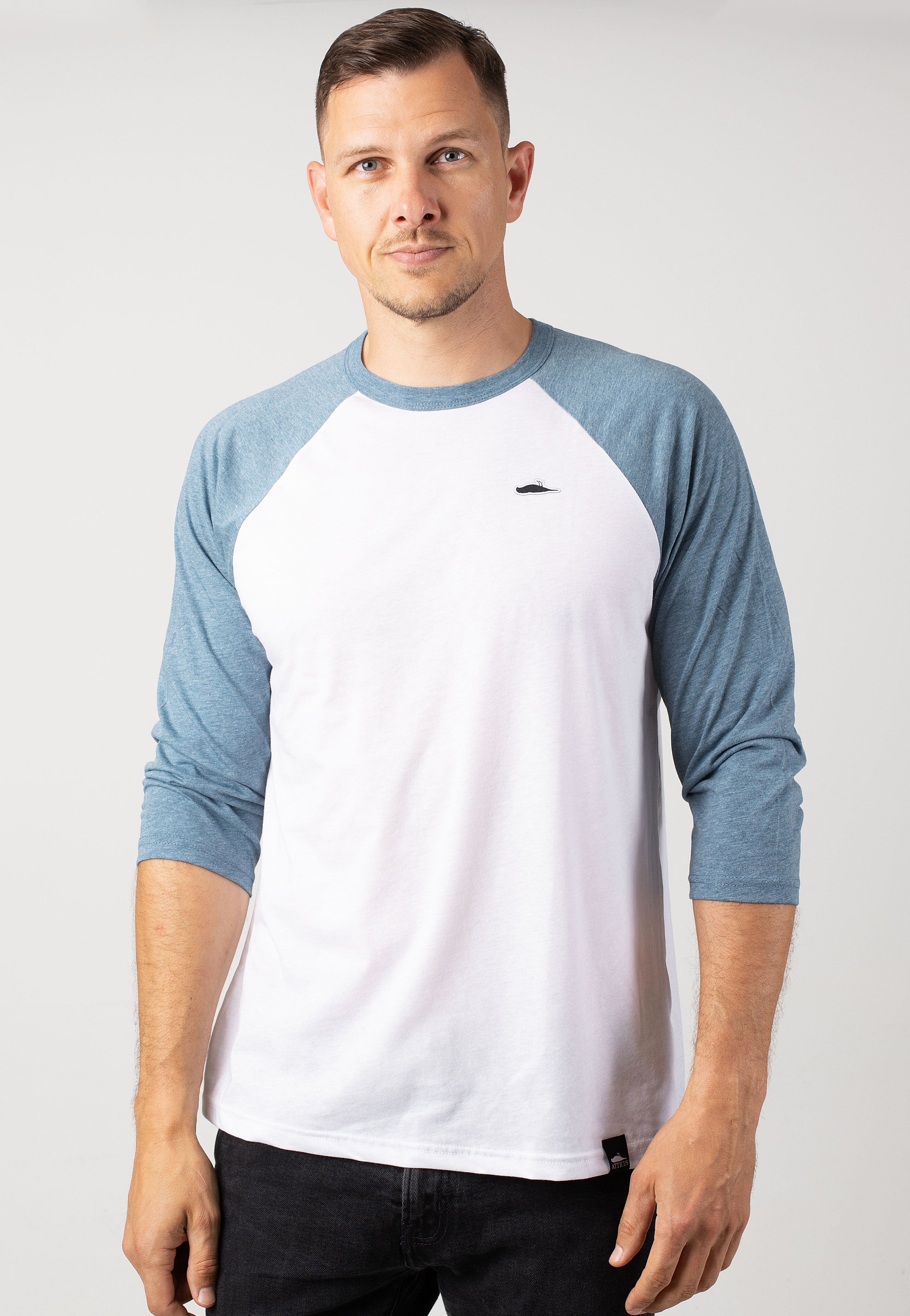 Atticus - Walker Baseball Blue - Longsleeve | Men-Image