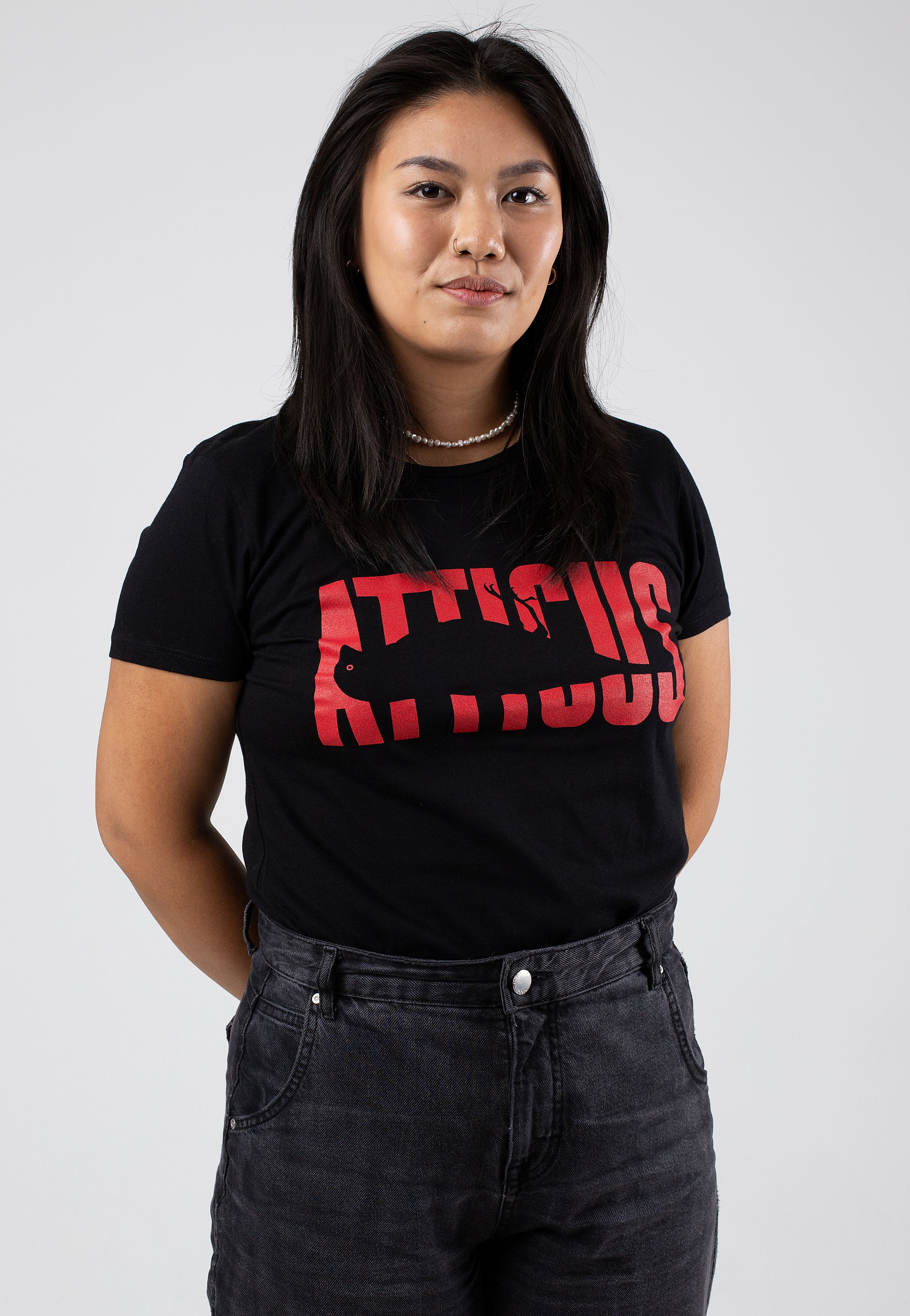 Atticus - Womens Punch Basic Black - T-Shirt | Women-Image