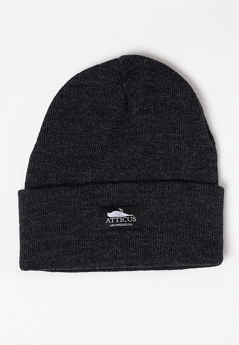 Atticus - Woodsman Charcoal - Beanie | Neutral-Image