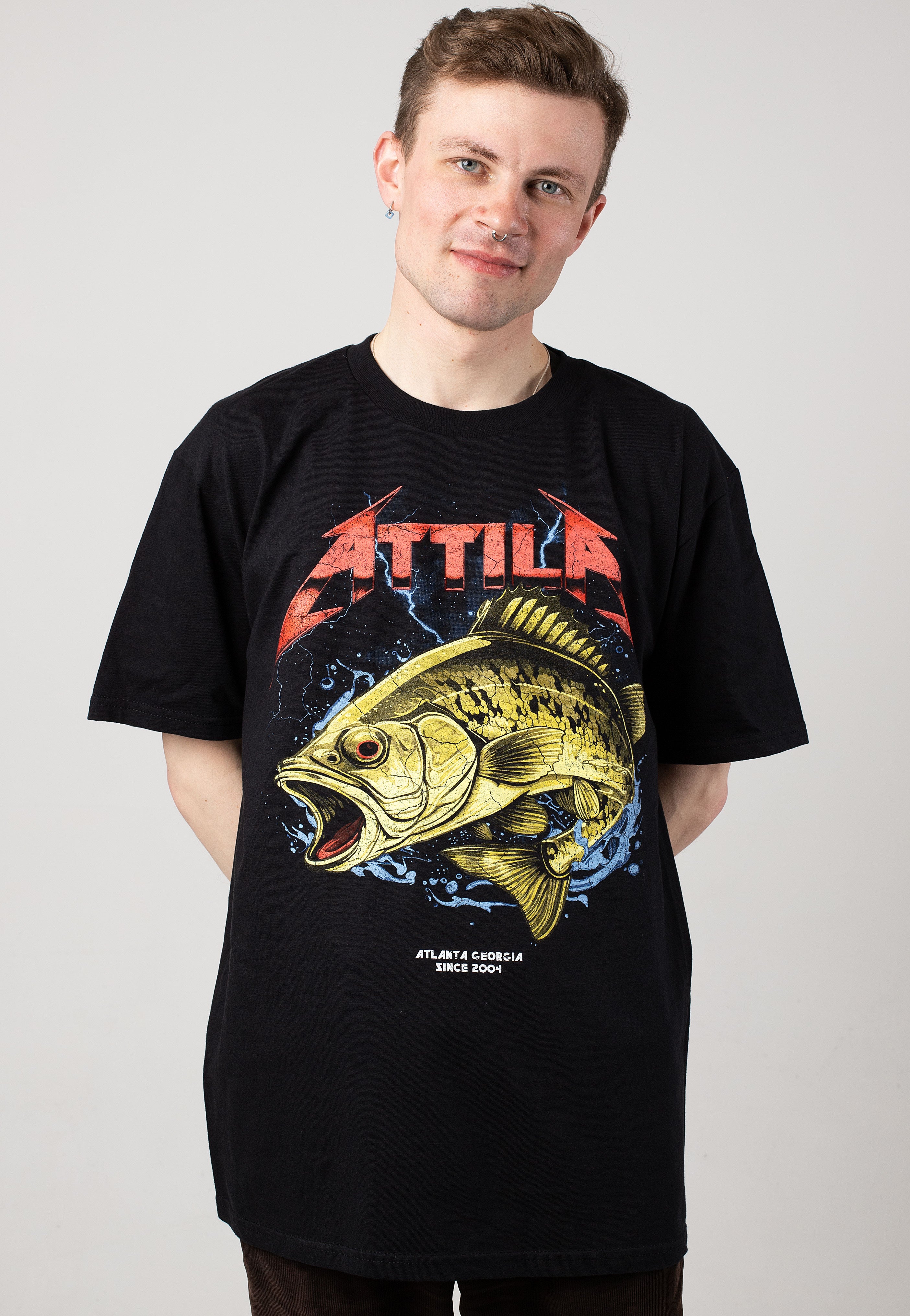 Attila - Large Mouth Bass - T-Shirt | Men-Image