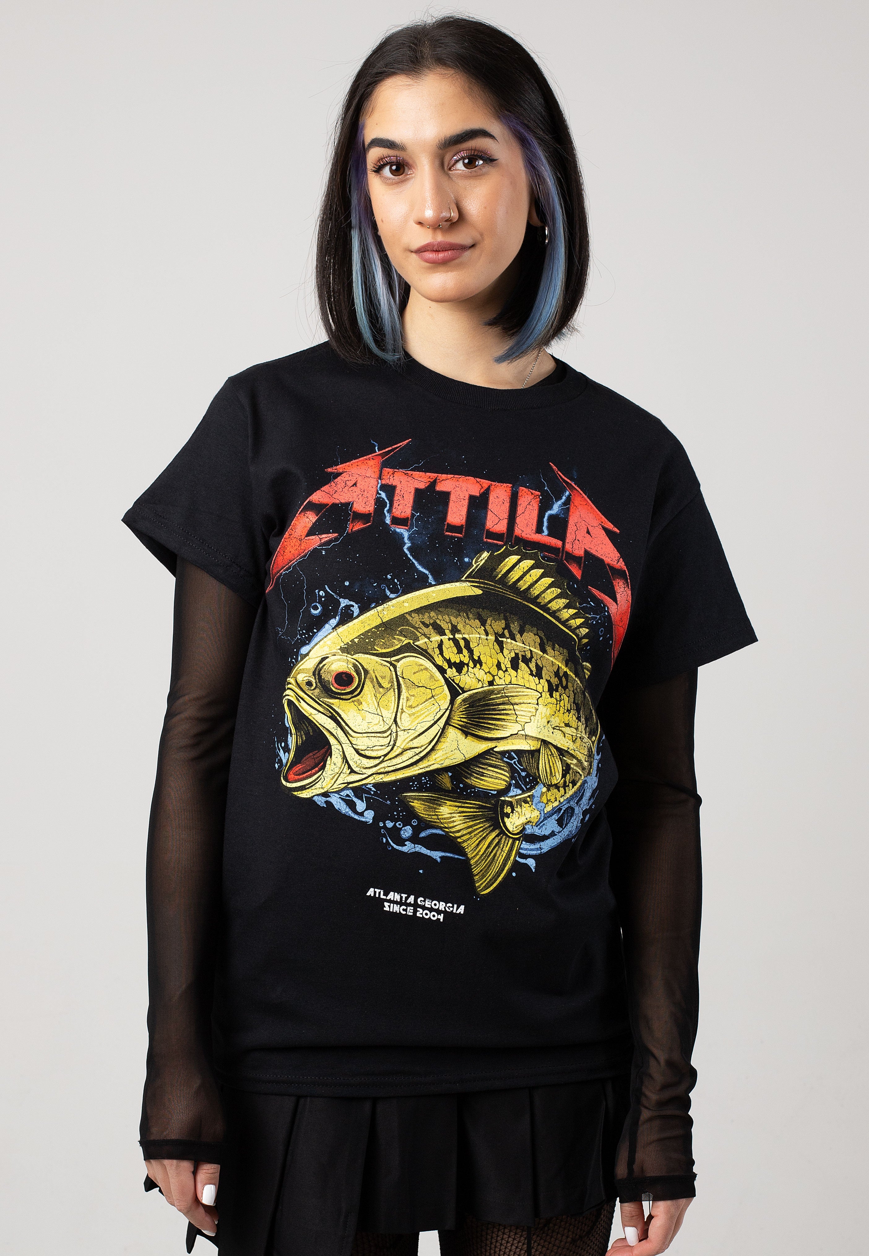 Attila - Large Mouth Bass - T-Shirt | Women-Image