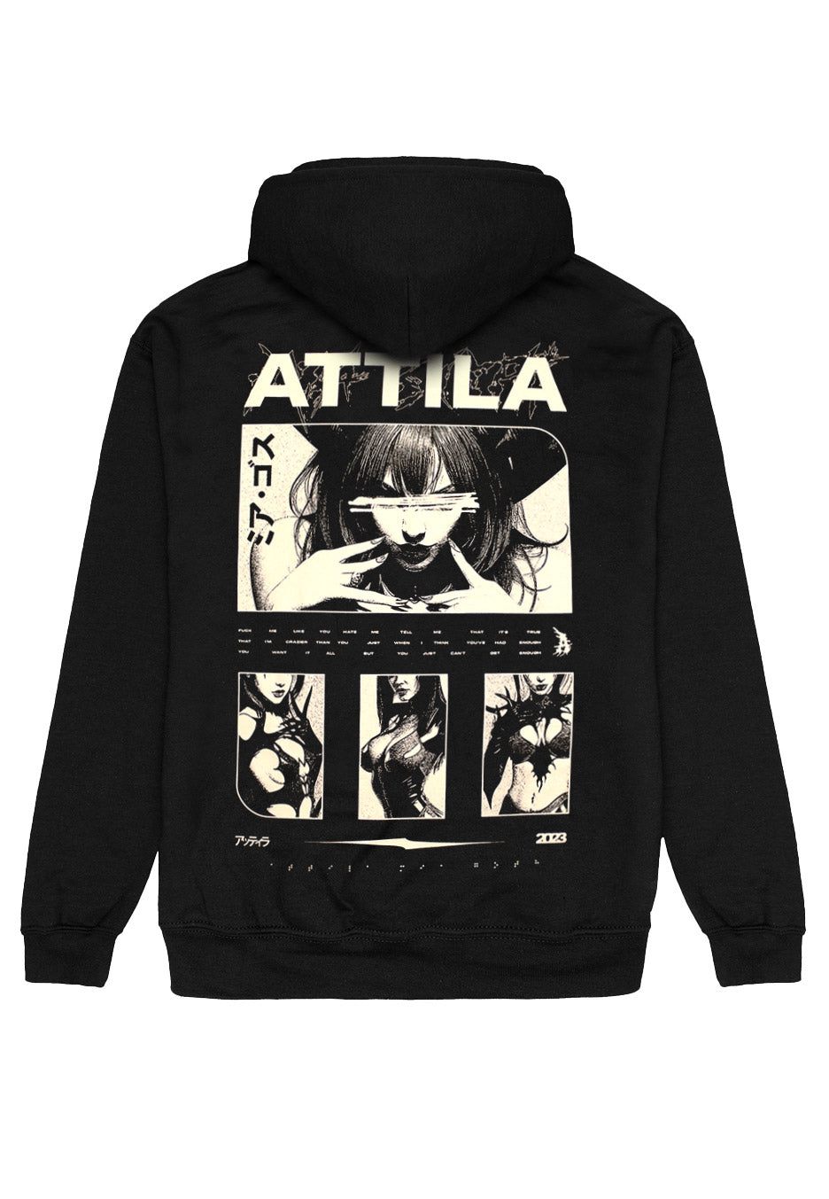 Attila - Like You Hate Me - Hoodie | Neutral-Image