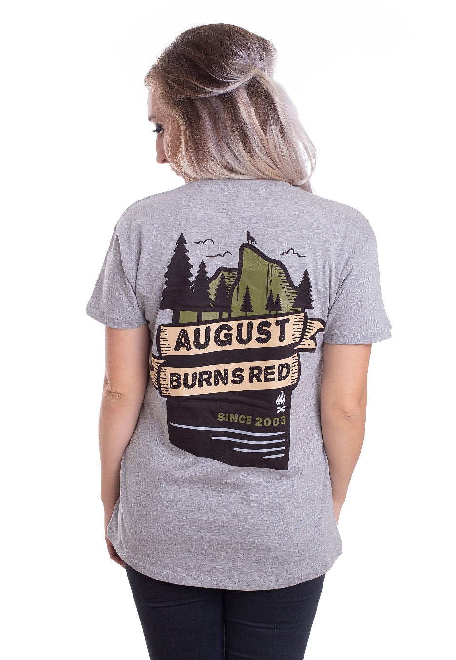 August Burns Red - Mountainwolf Sportsgrey - T-Shirt | Women-Image