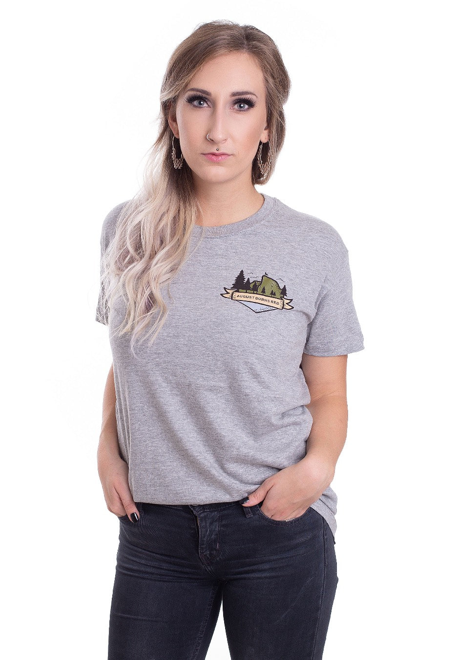 August Burns Red - Mountainwolf Sportsgrey - T-Shirt | Women-Image