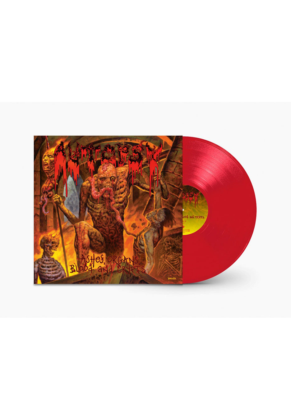 Autopsy - Ashes Organs Blood And Crypts Red - Colored Vinyl