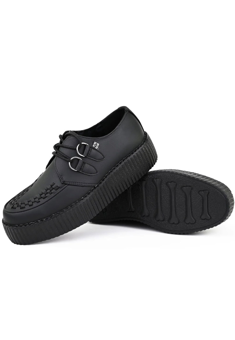 T.U.K. - Viva High Sole Black Vegan - Girl Shoes | Women-Image