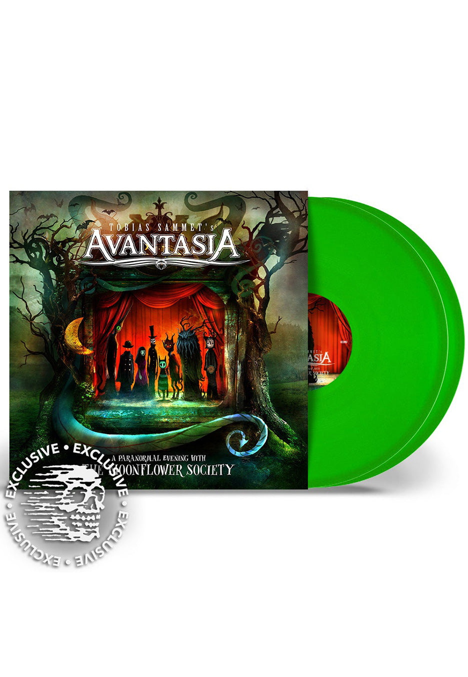 Avantasia - A Paranormal Evening With The Moonflower Society Ltd. Green - Colored 2 Vinyl | Neutral-Image