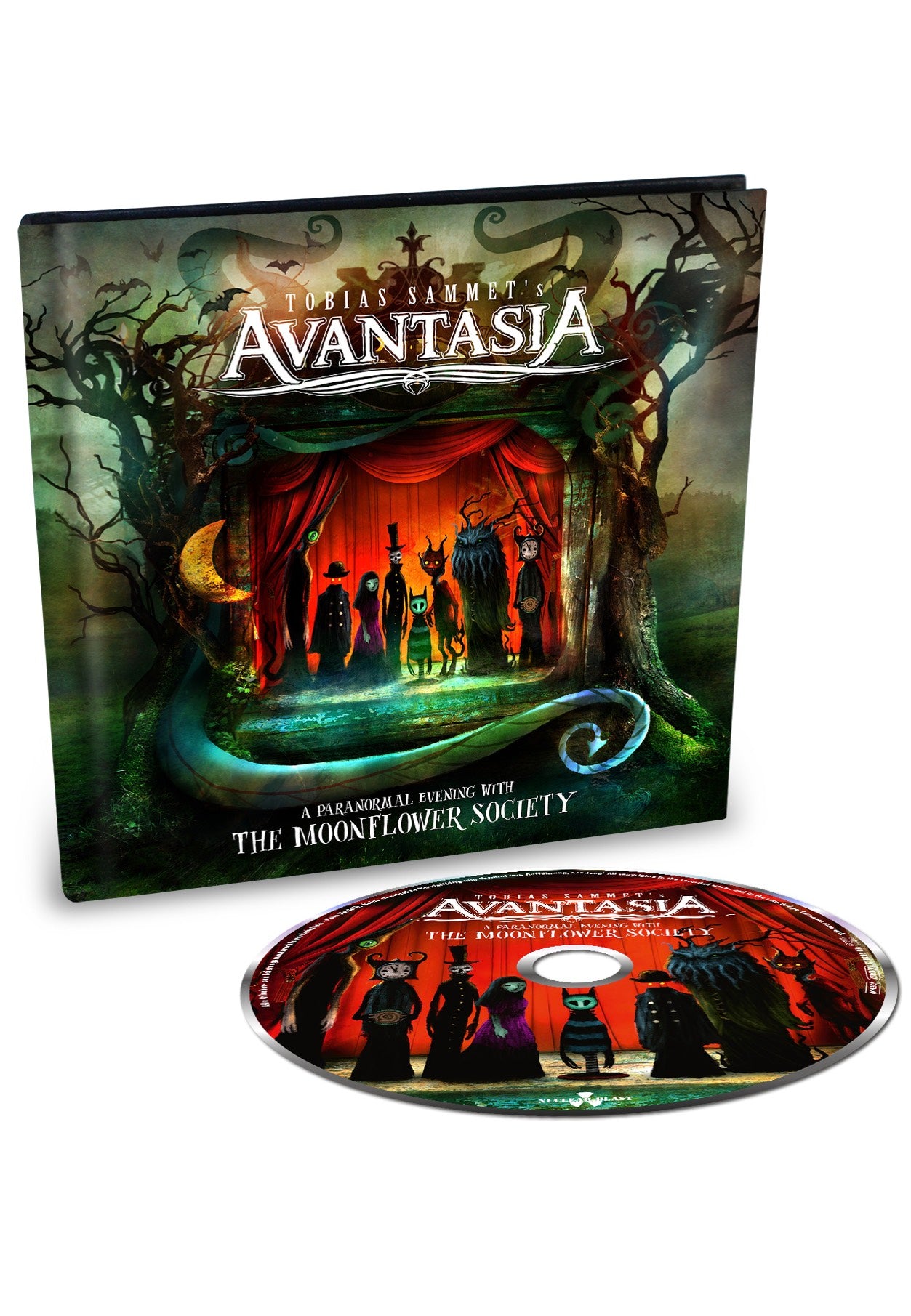 Avantasia - A Paranormal Evening with the Moonflower Society - Mediabook CD | Neutral-Image