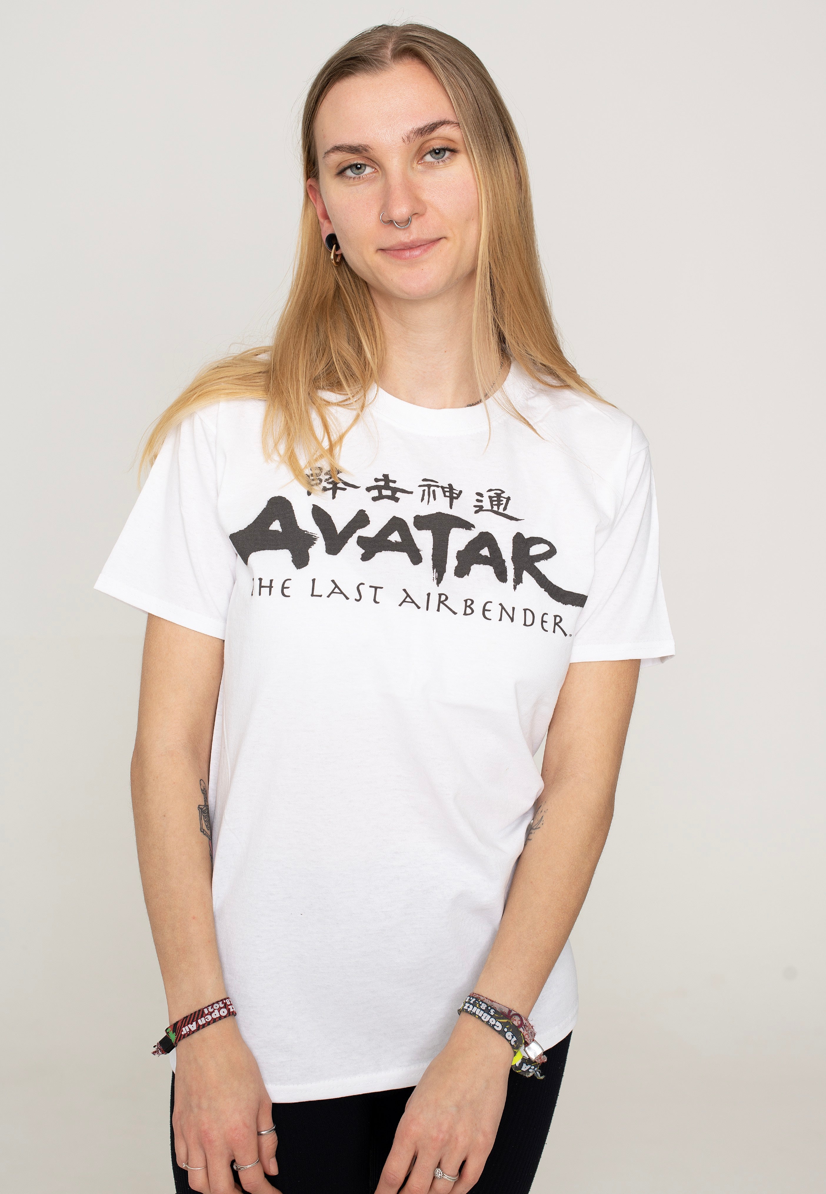 Avatar: The Last Airbender - Logo White - T-Shirt | Women-Image