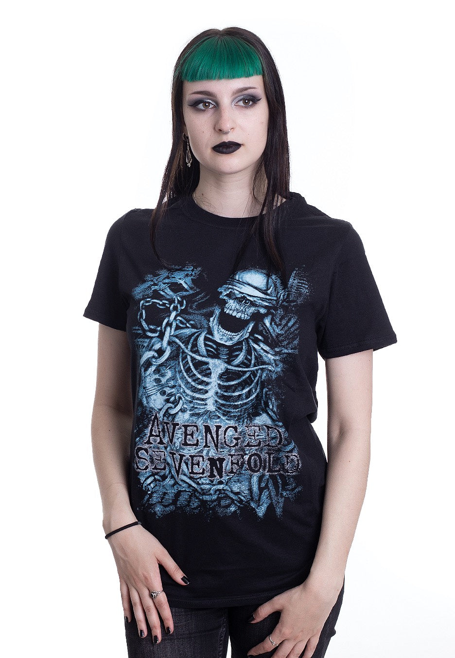 Avenged Sevenfold - Chained Skeleton - T-Shirt | Women-Image