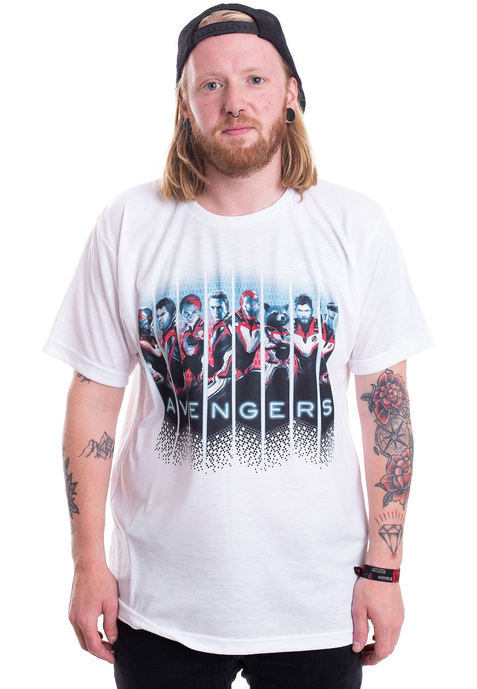 The Avengers - Lineup White - T-Shirt | Men-Image