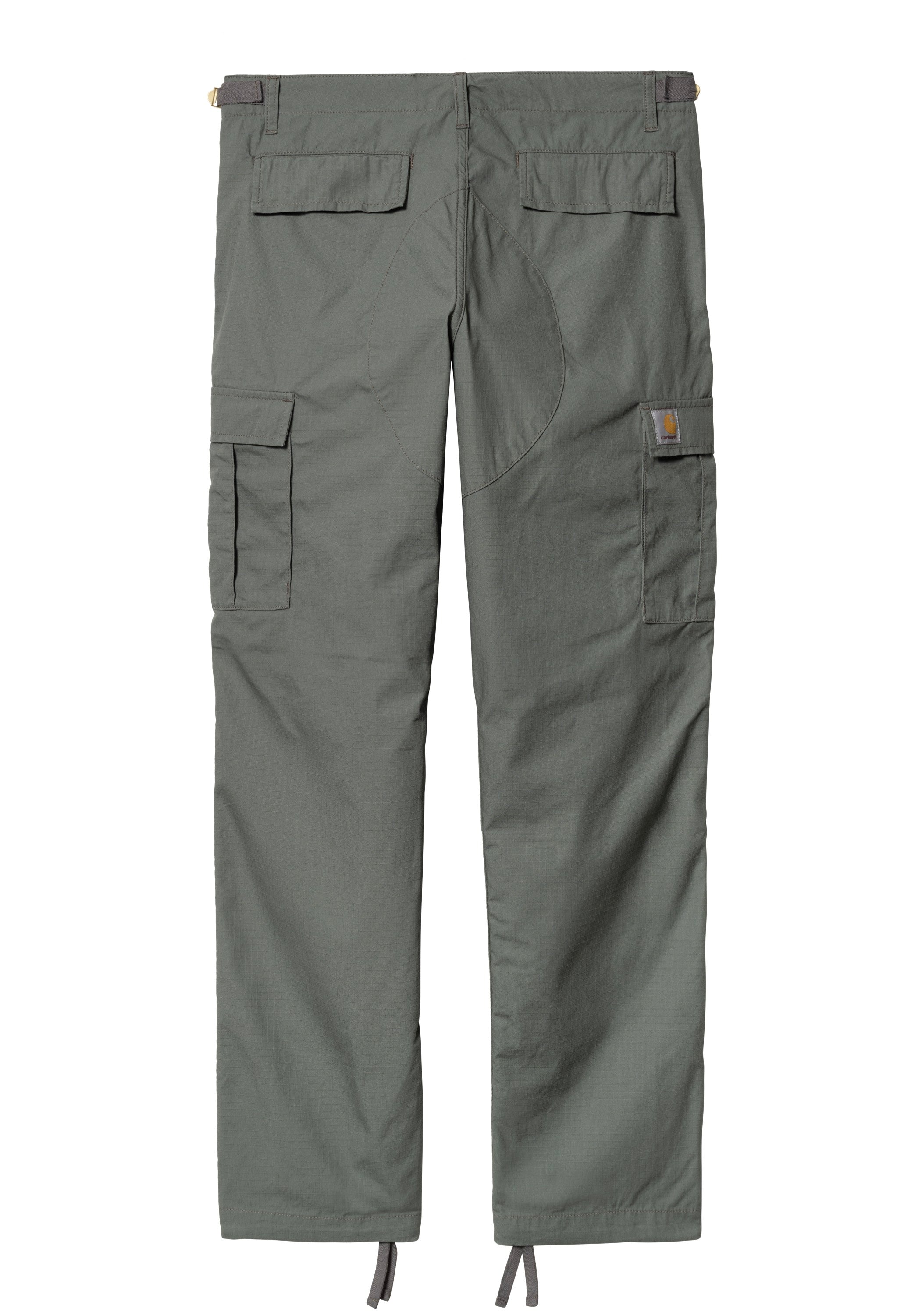 Carhartt WIP - Aviation Rinsed Smoke Green - Pants | Men-Image