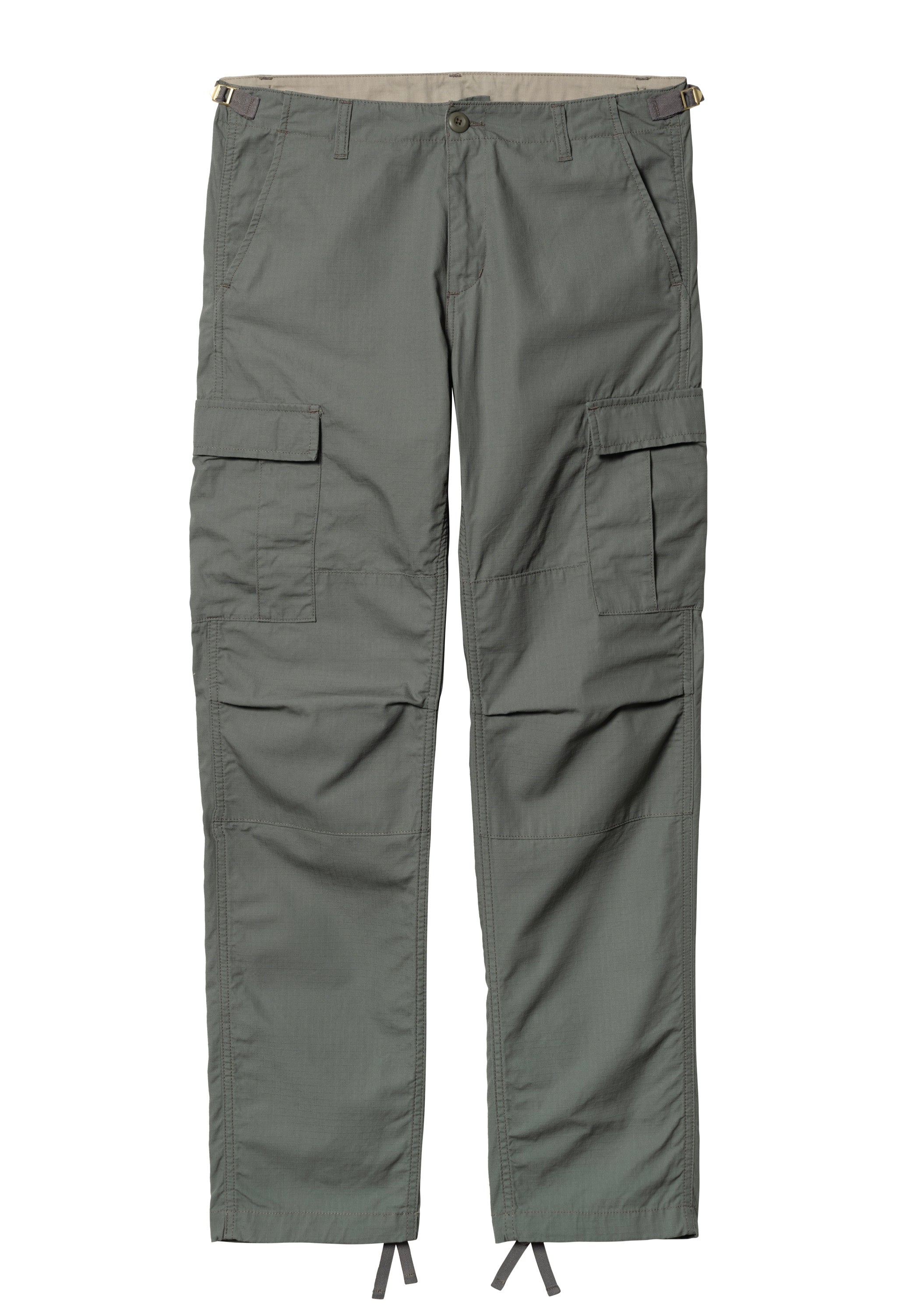 Carhartt WIP - Aviation Rinsed Smoke Green - Pants | Men-Image