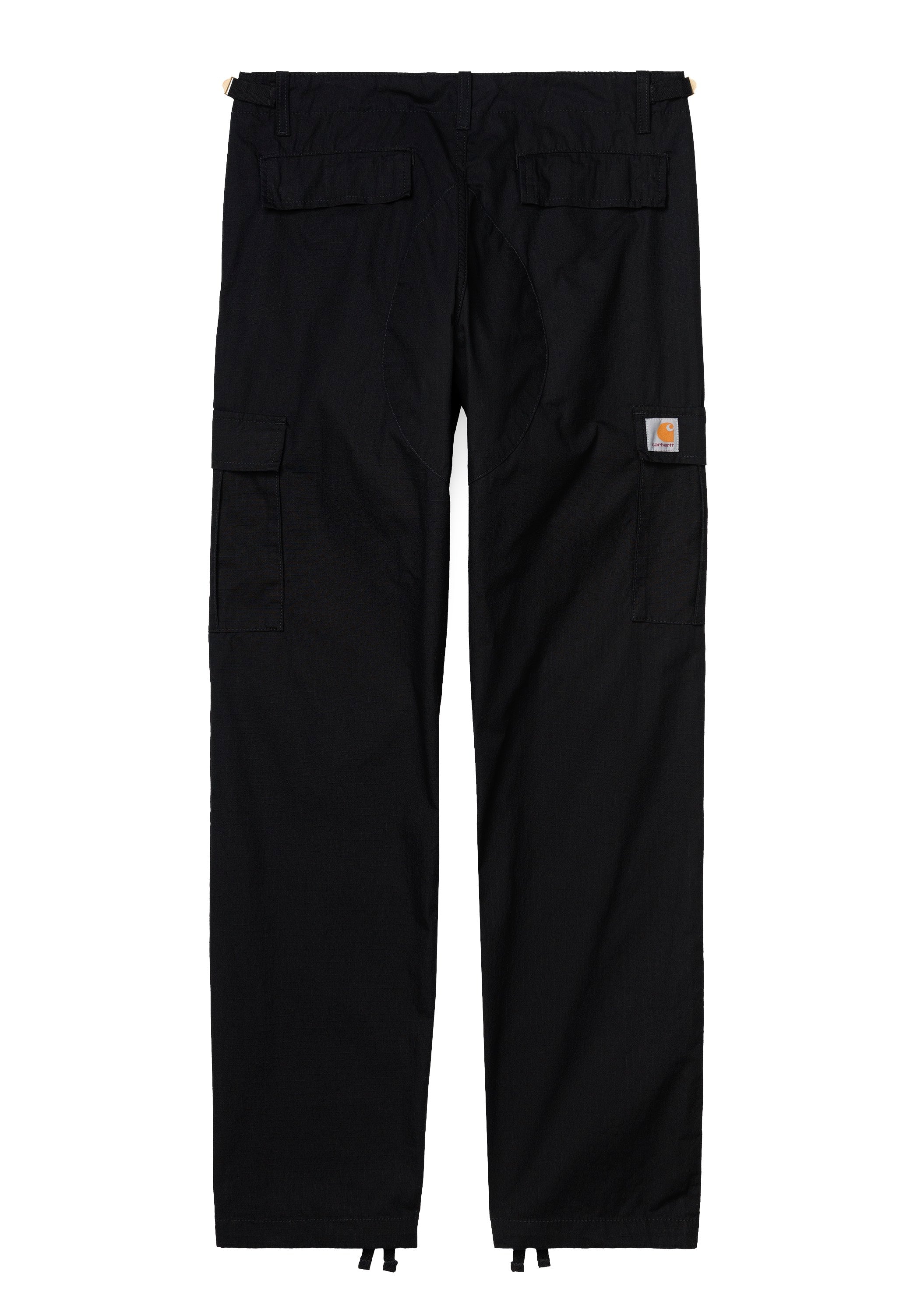 Carhartt WIP - Aviation Rinsed Black - Pants | Men-Image