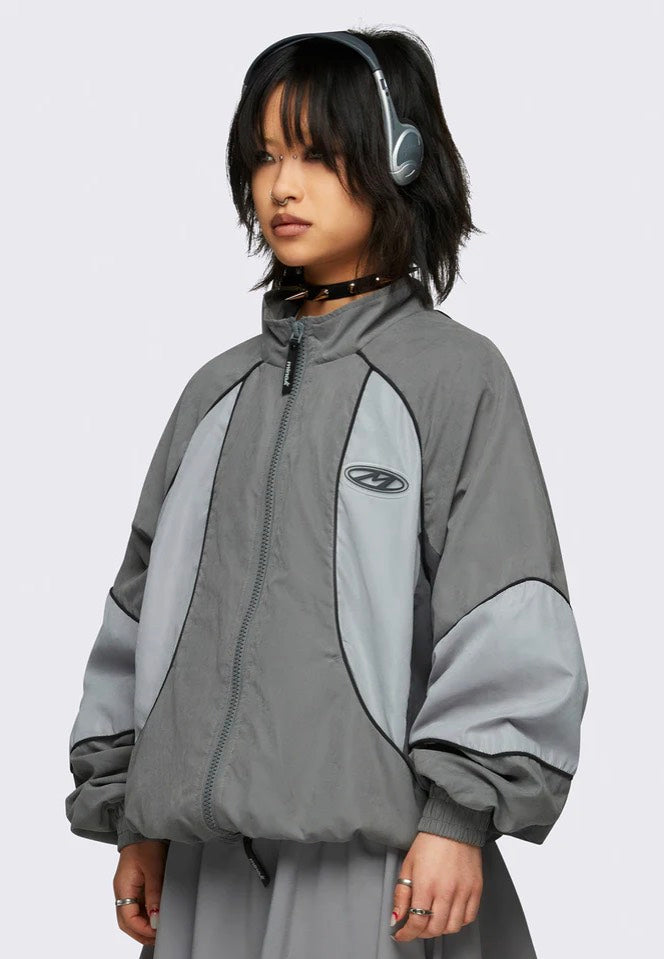 Minga London - Awake Grey - Windbreaker | Women-Image