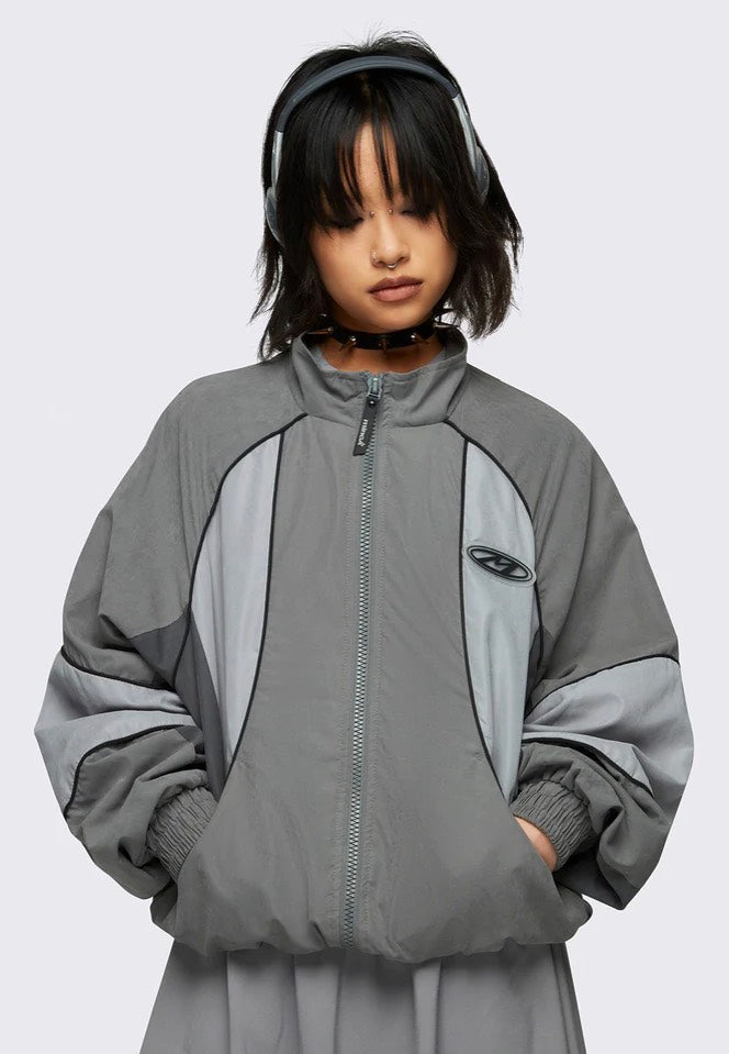 Minga London - Awake Grey - Windbreaker | Women-Image