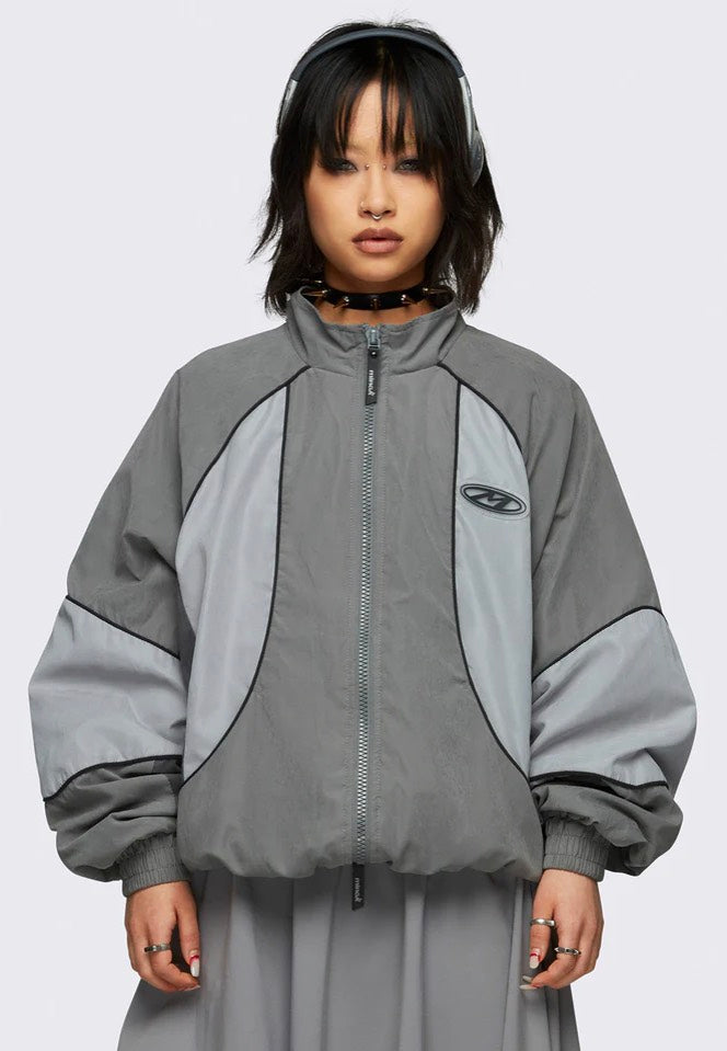 Minga London - Awake Grey - Windbreaker | Women-Image