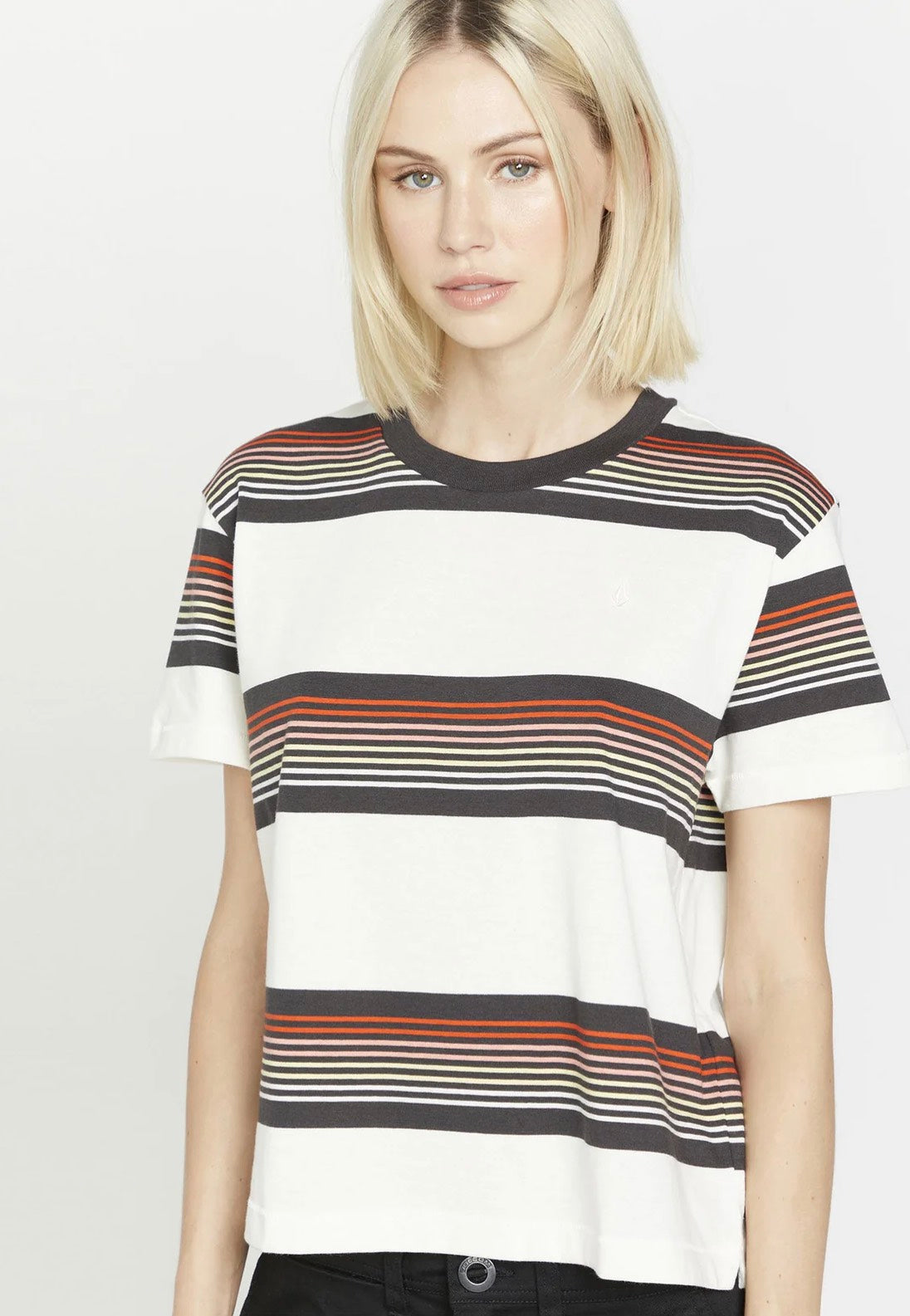 Volcom - Halite Stripe Firecracker - T-Shirt | Women-Image