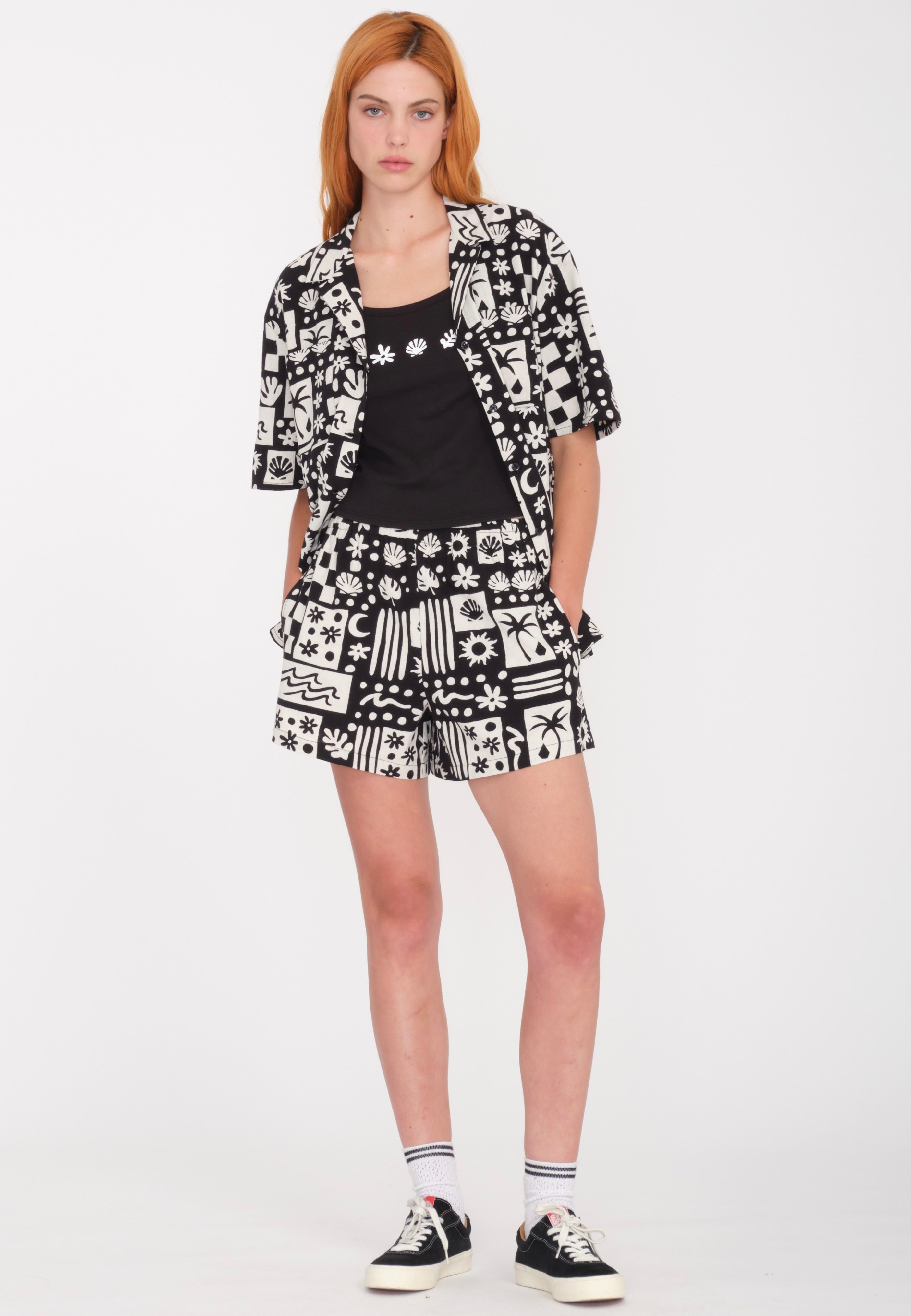 Volcom - Sunny Wild Black - Shirt | Women-Image