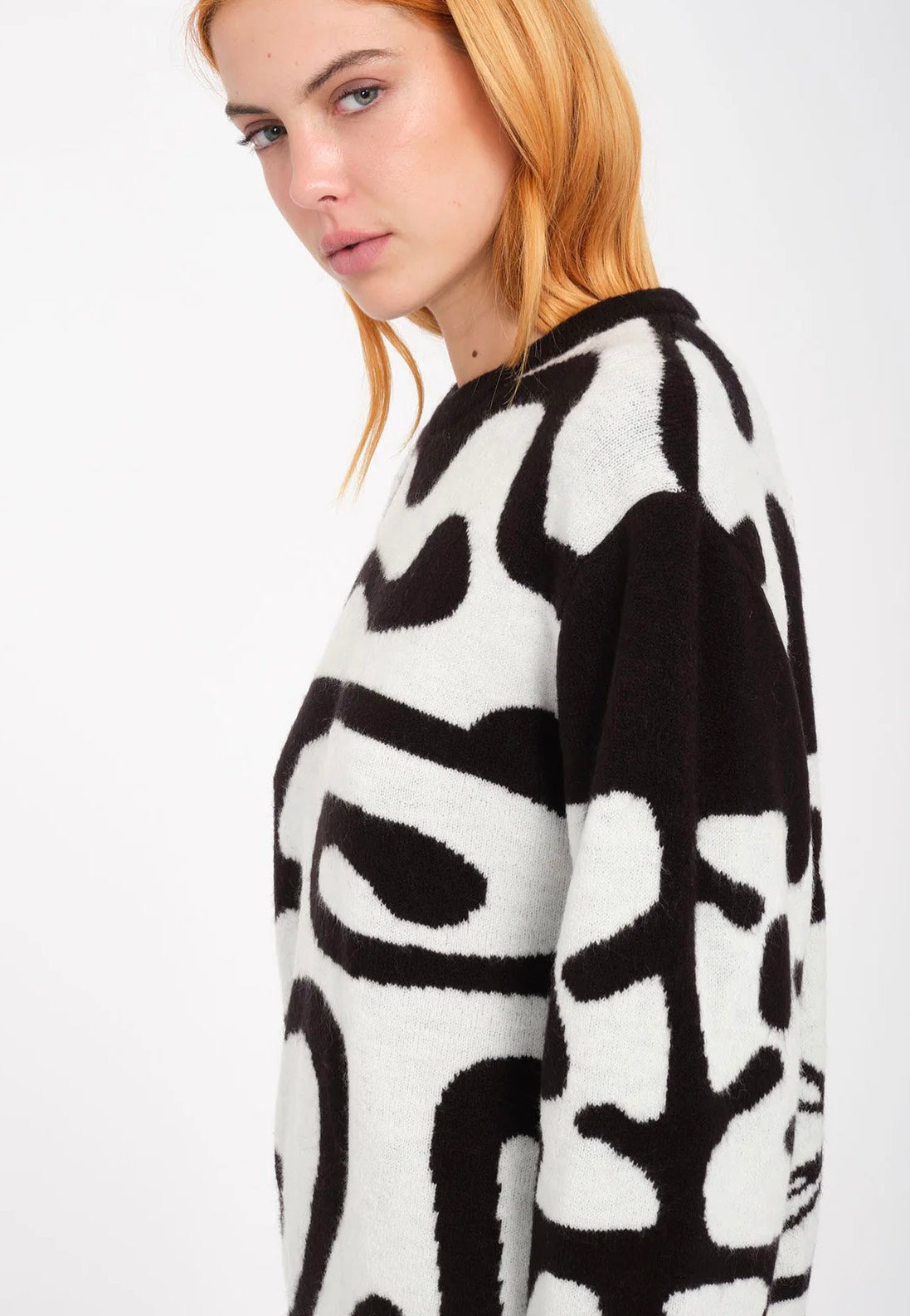 Volcom - Fa Zephyr Black White - Pullover | Women-Image