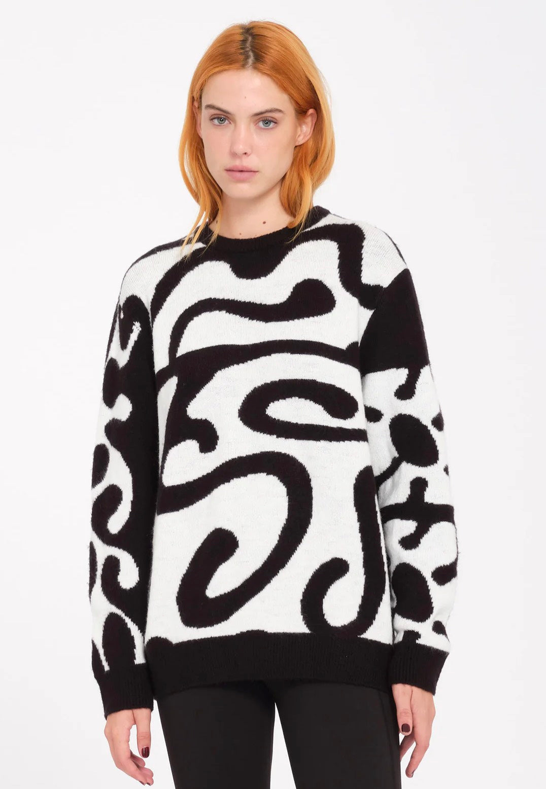 Volcom - Fa Zephyr Black White - Pullover | Women-Image