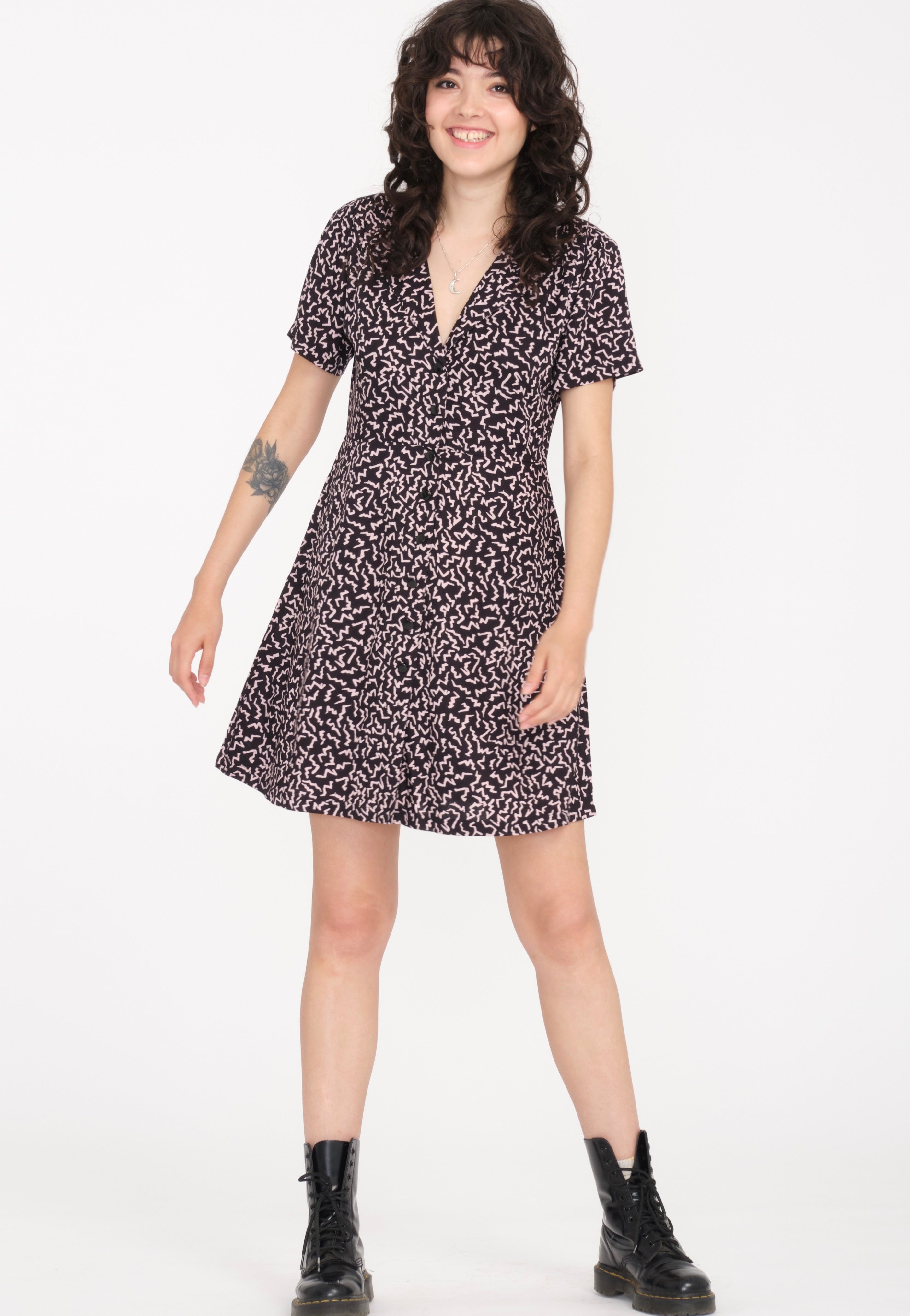 Volcom - Stormy Tropix Black - Dress | Women-Image