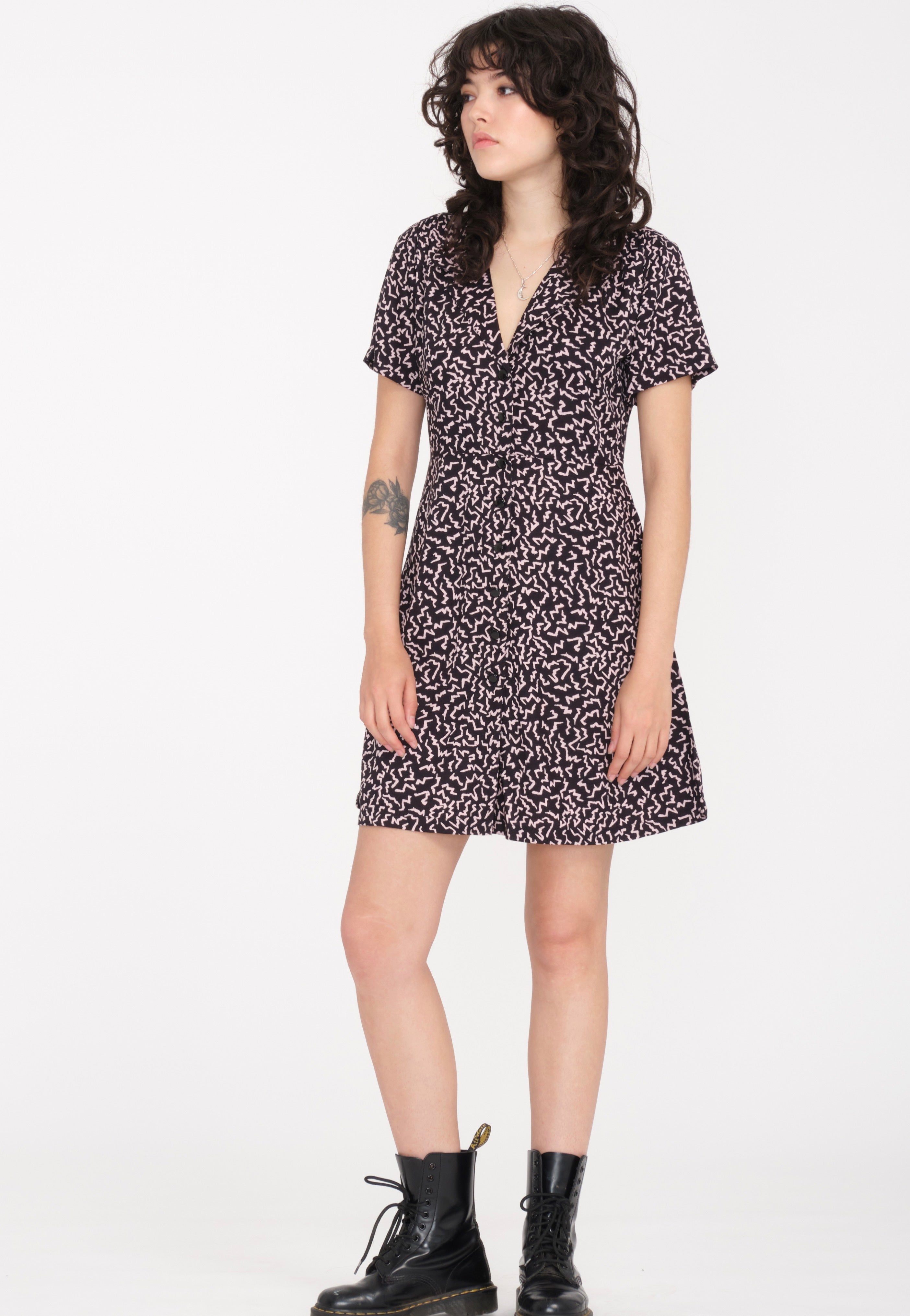 Volcom - Stormy Tropix Black - Dress | Women-Image